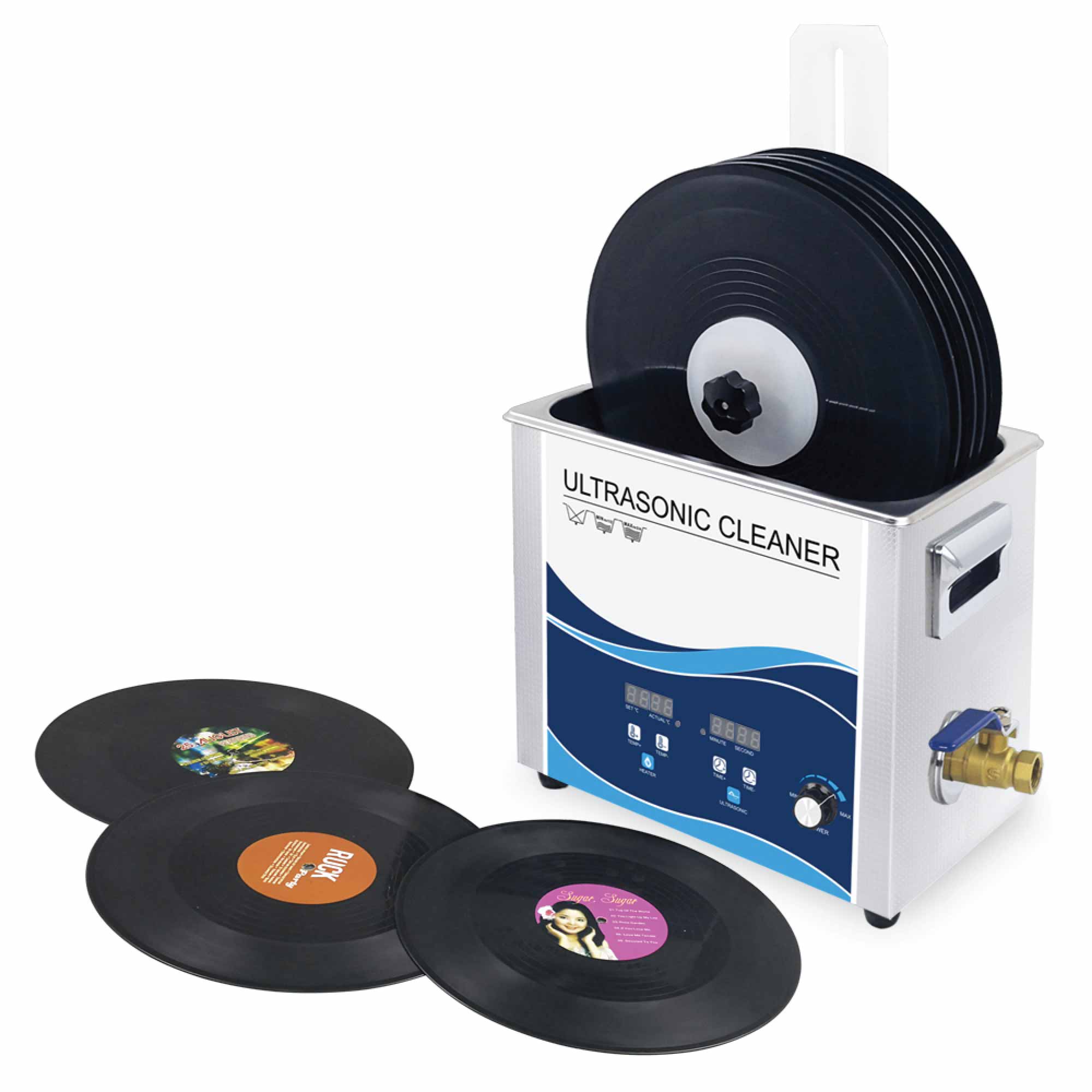Vinyl Record Cleaning Stand Drying Rack For Ultrasonic Cleaner LP Disc Bracket 4