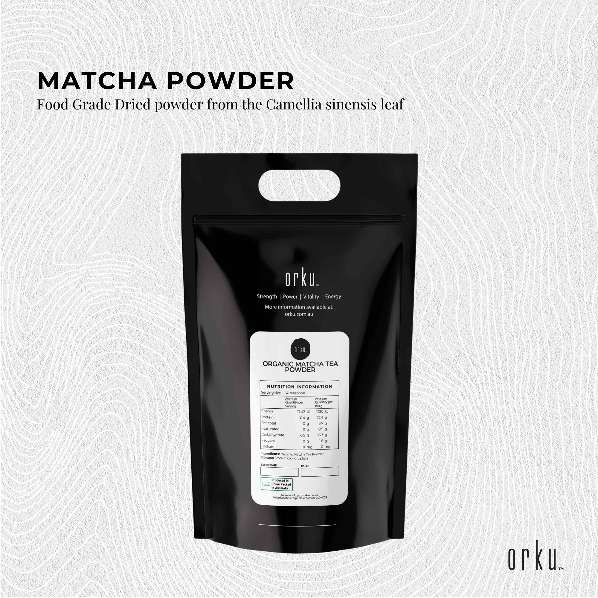 5Kg Organic Matcha Green Tea Powder Camellia Sinensis Leaf Supplement 4