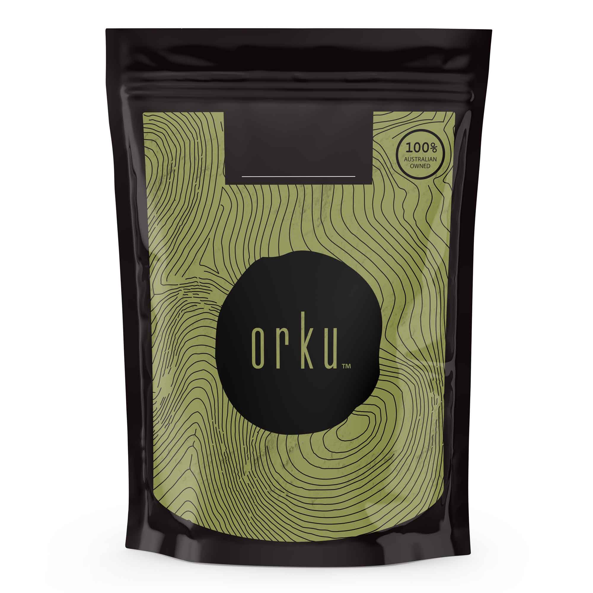 Orku 2Kg Organic Moringa Leaf Powder - Food Grade Oleifera Drumstick Leaf