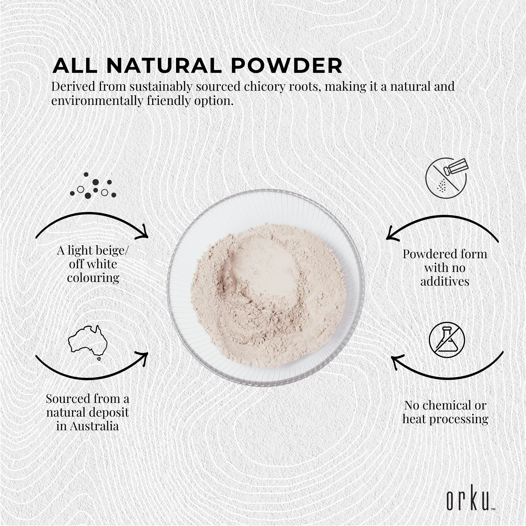 1.1Kg Organic Sodium Bentonite Clay Powder Tub Bucket - Cosmetic Montmorillonite 5