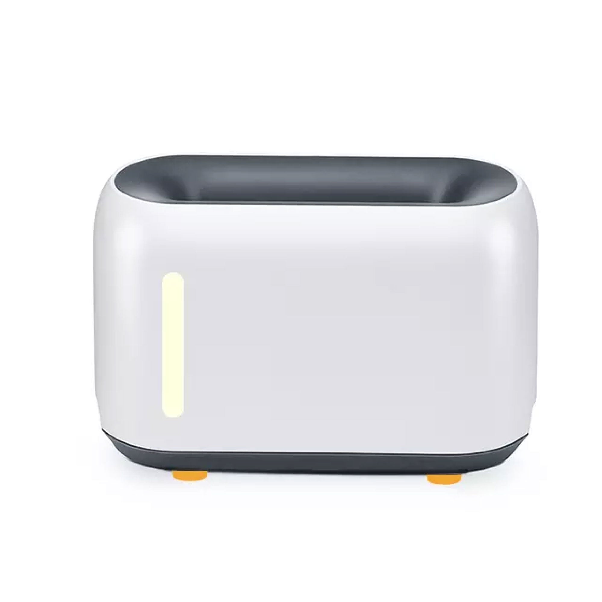 Essential Oil Aroma Diffuser and Remote - White 240ml Flame Fire Style Air Humidifier 4