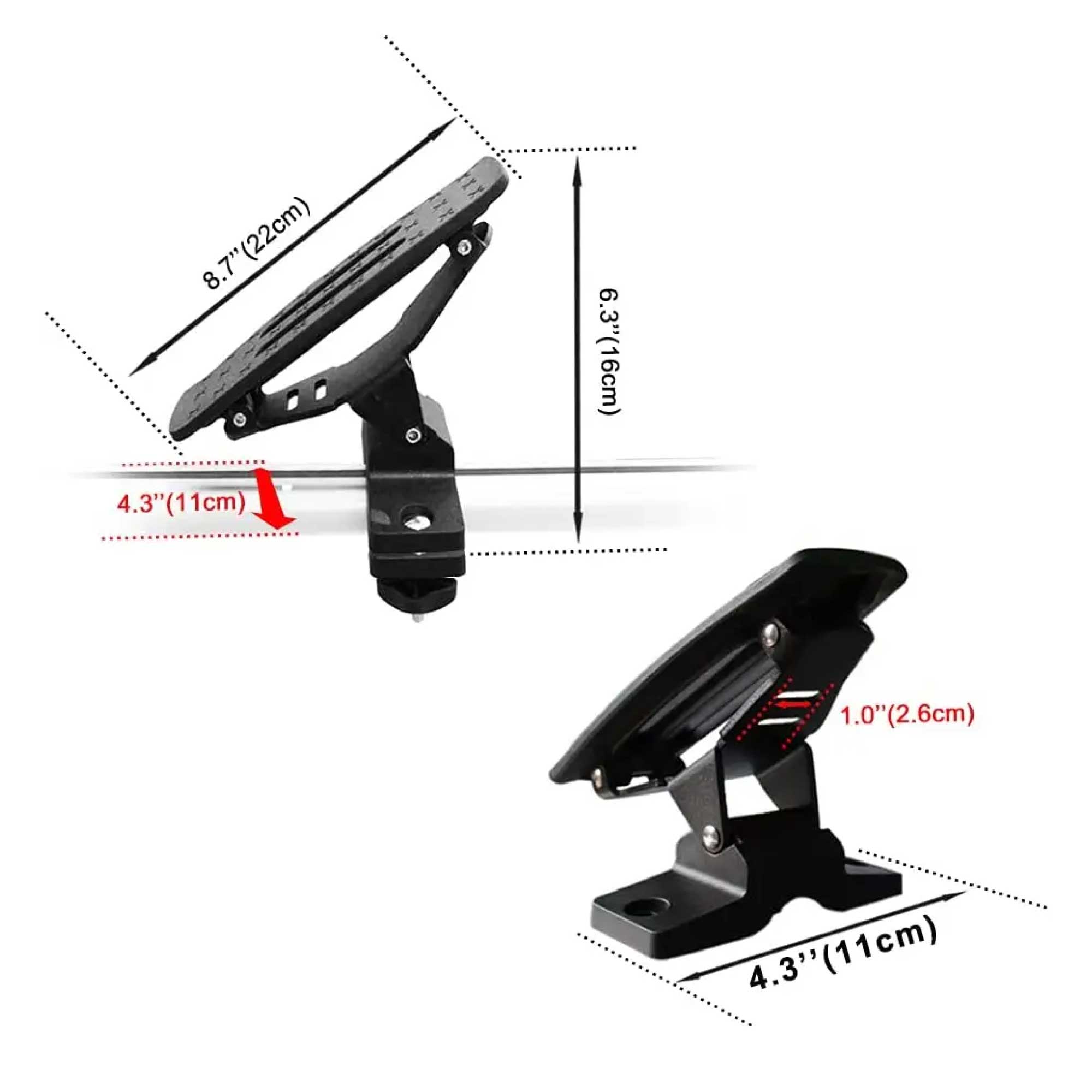 Universal Kayak Holder Car Roof Rack - Travel Saddle Watercraft Carrier Storage 3