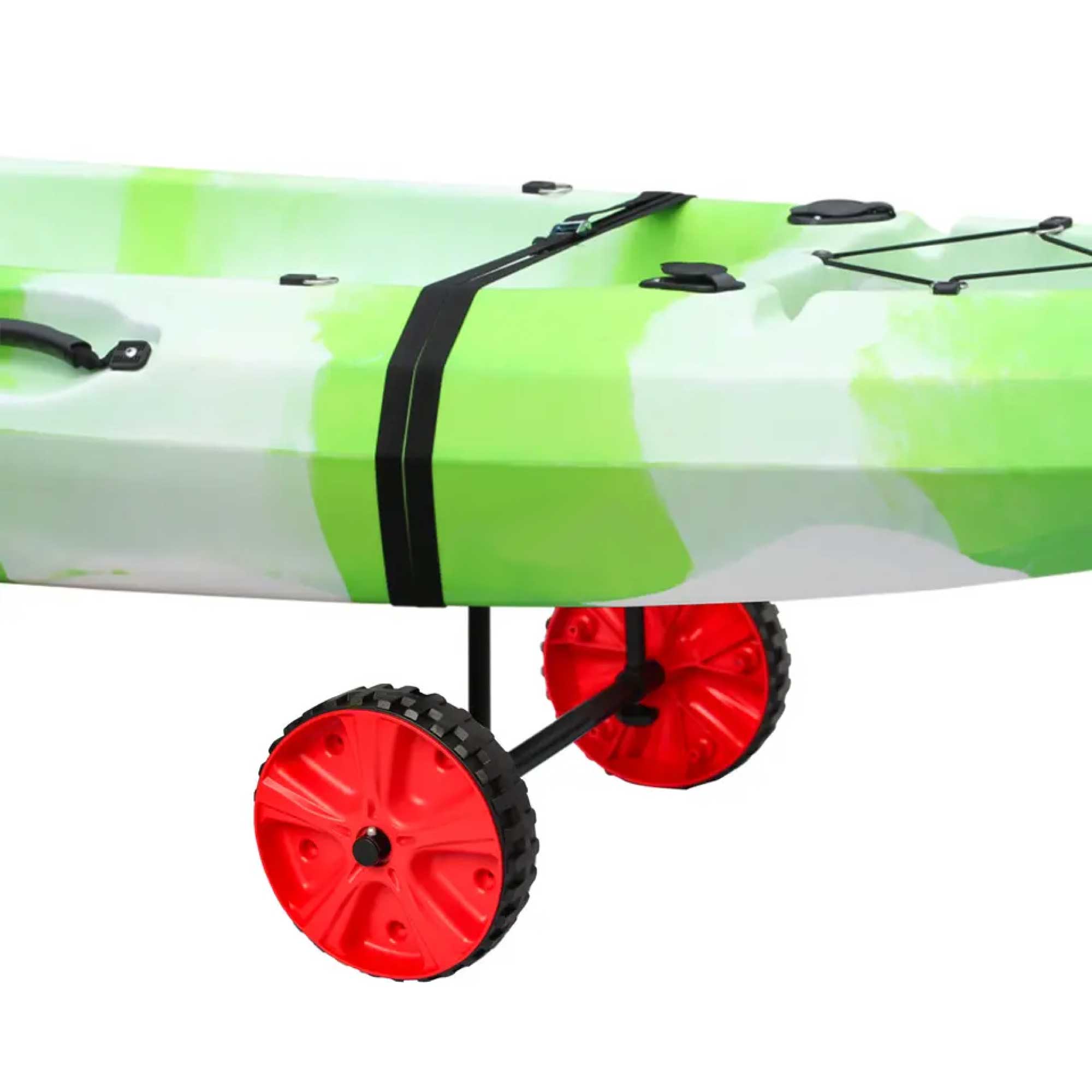 Sit On Top Kayak Trolley - Beach Canoe Boat Transporter Cart 4