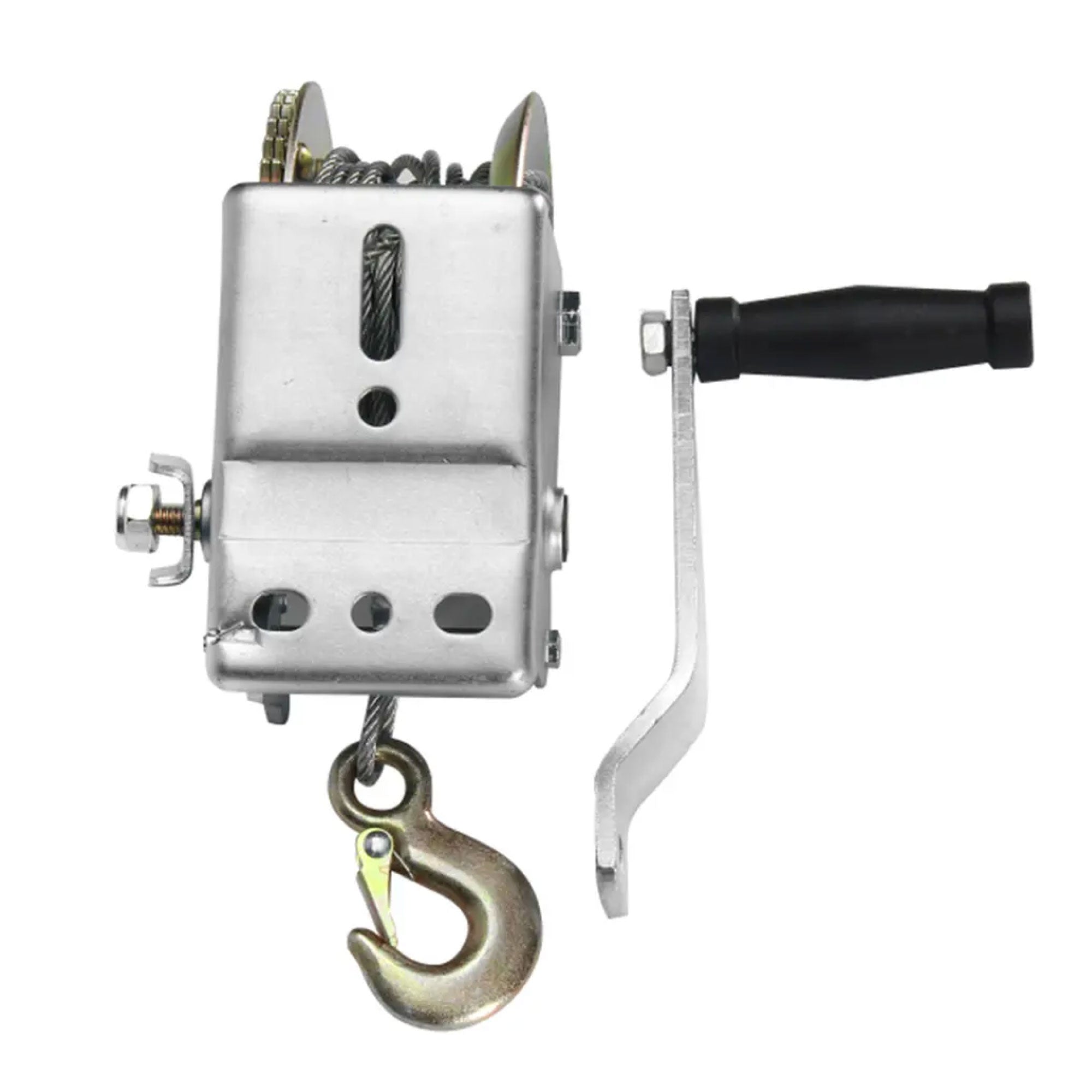 1200lb Manual Hand Winch Steel Wire - Boat Jet Ski Marine Trailer Crank 500KG 3