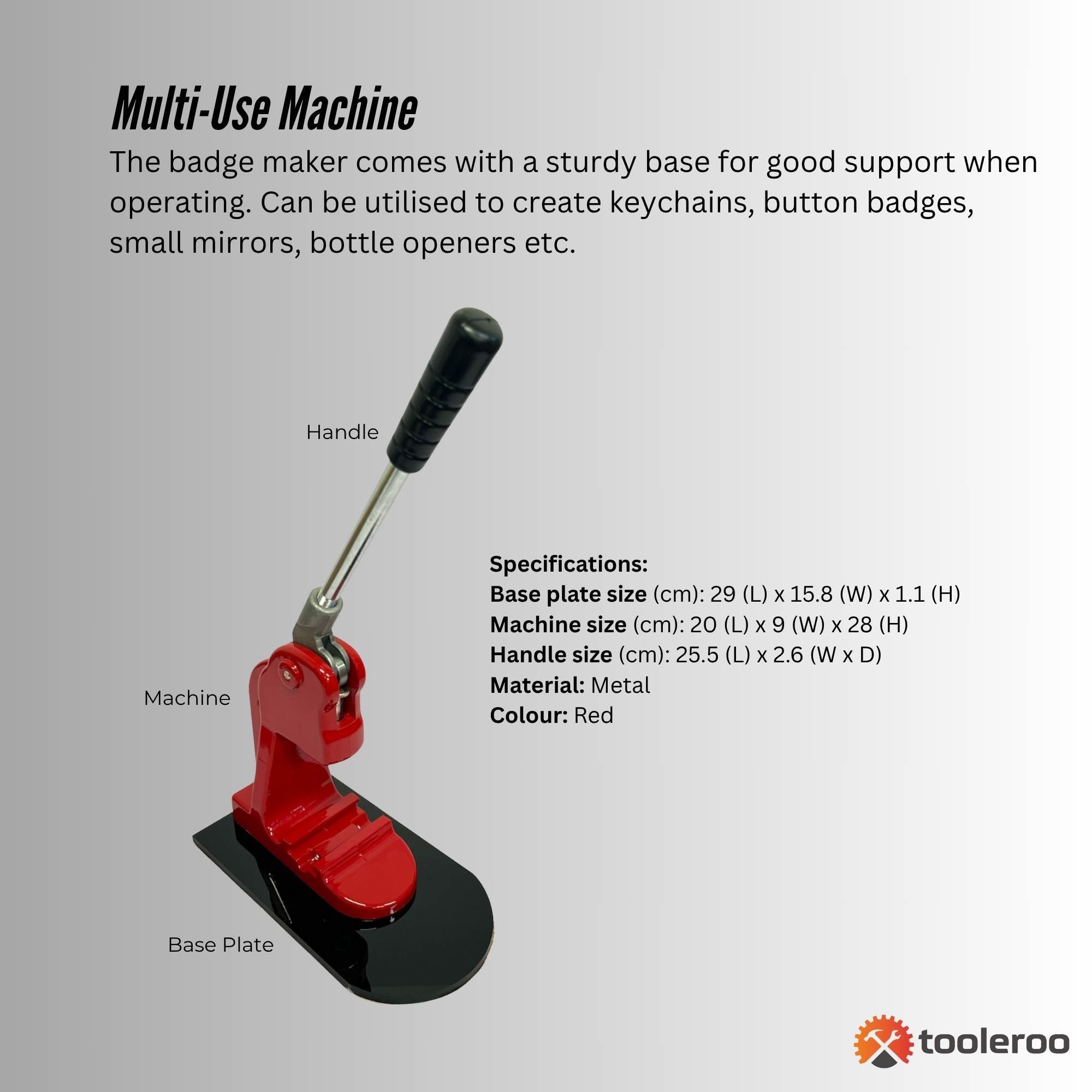 Button Badge Maker - Crafting Press Mirror Hobby Machine 5