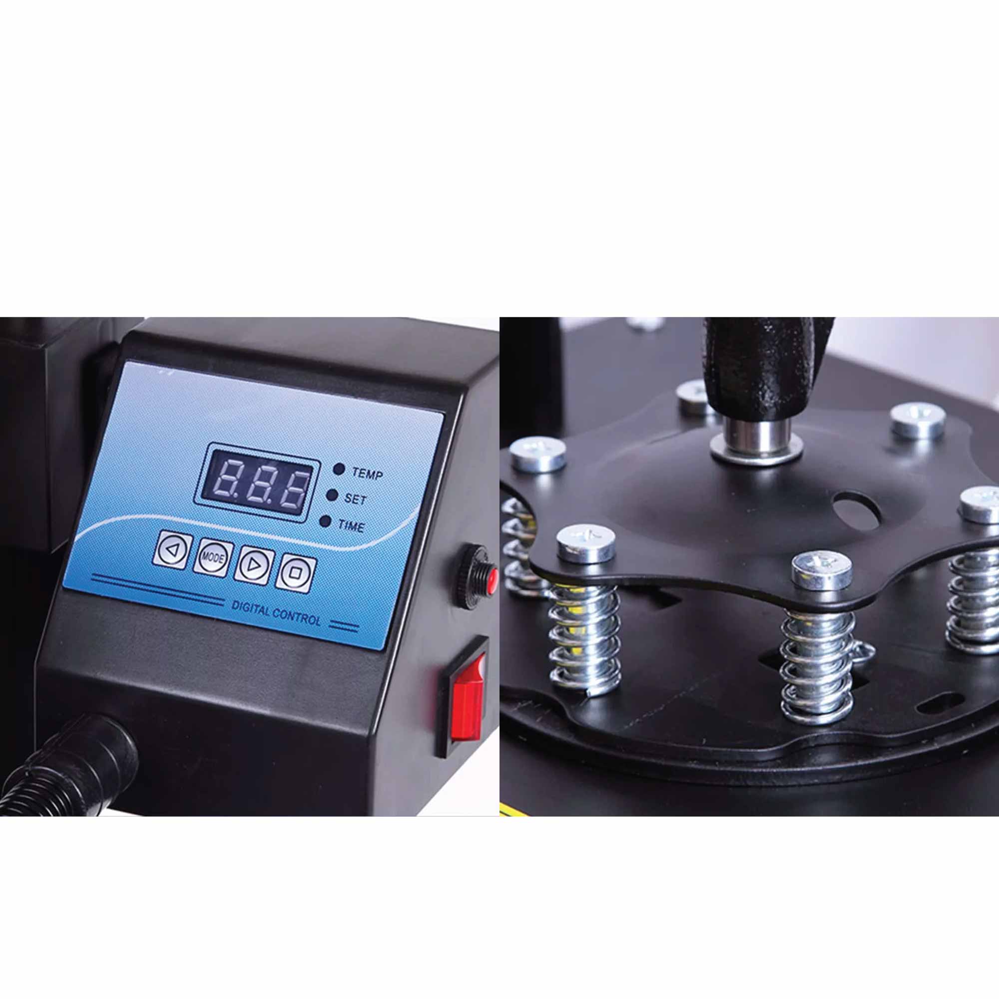 Cap Heat Press - DIY Hobby Craft Hat Logo Transfer HVT Sublimation Printing 4