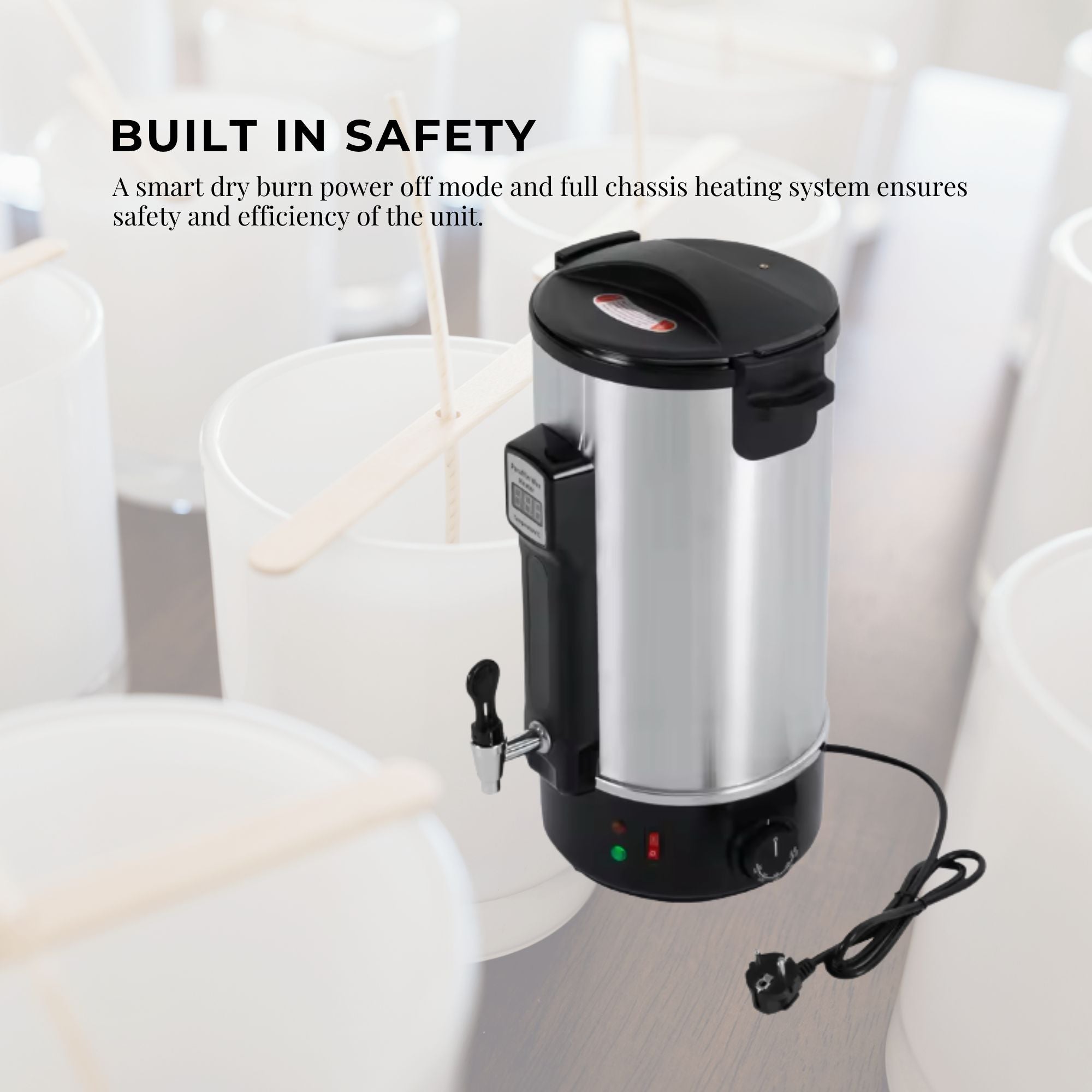 10L Orku Candle Wax Heater With Core Heating Tap - Electric Warmer Melter Pot 6