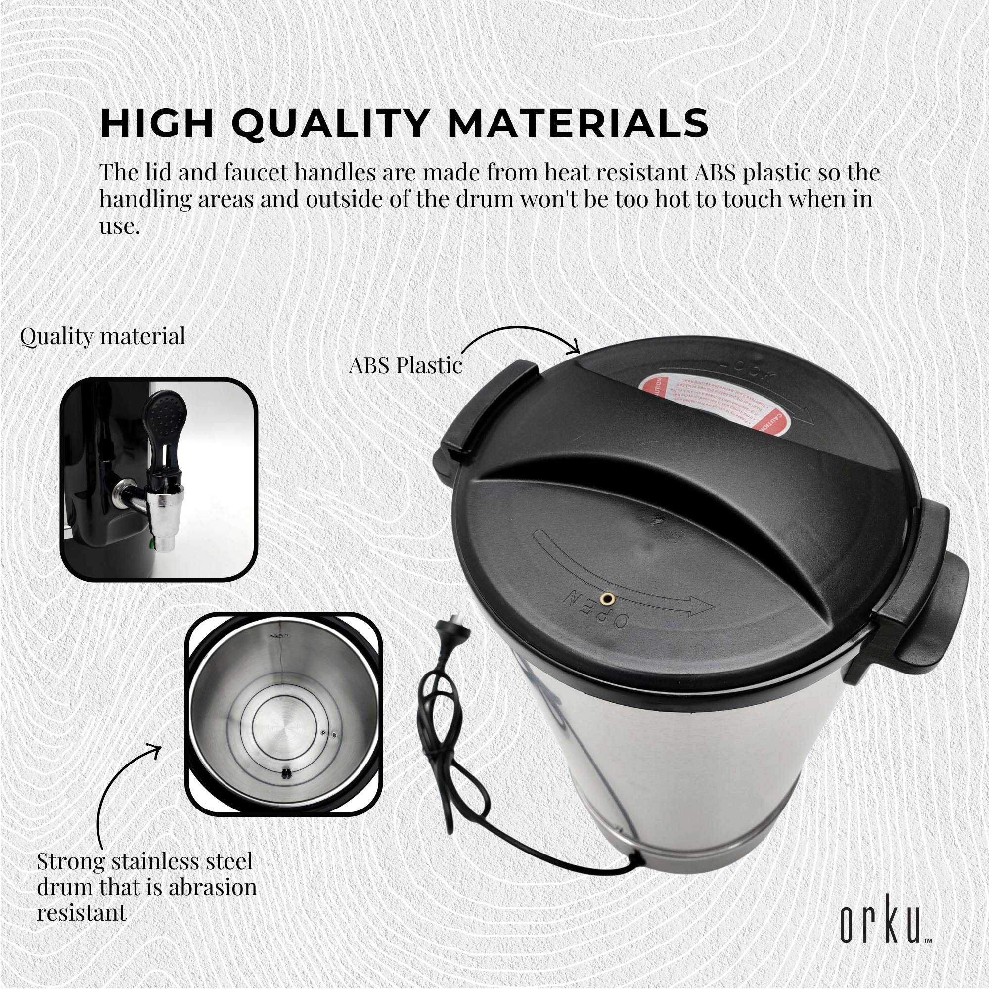 10L Orku Candle Wax Heater With Tap And Accessories - Candle Making Melter Pot 4