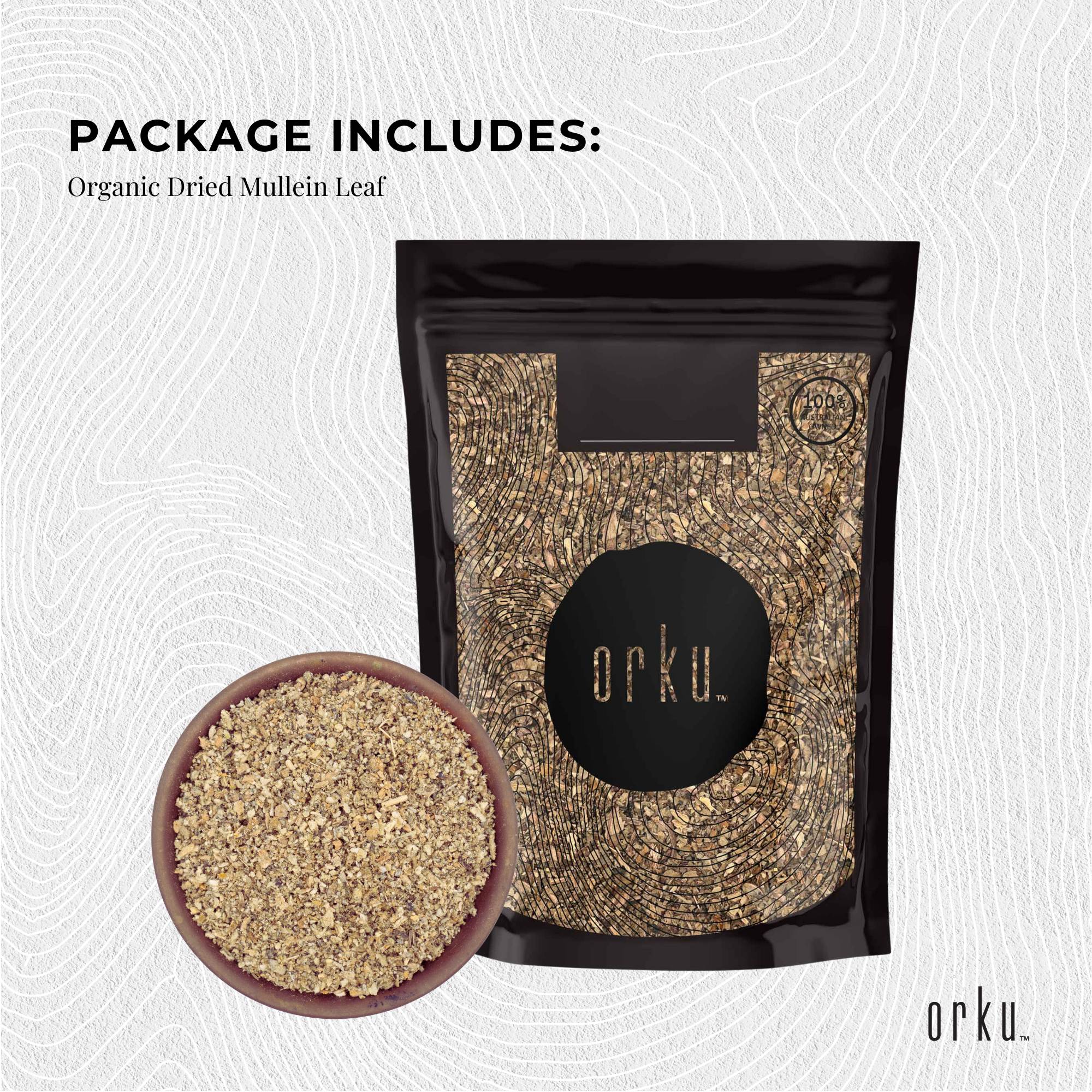 100g Organic Mullein Leaf - Dried Herbal Verbascum Thapsis 3