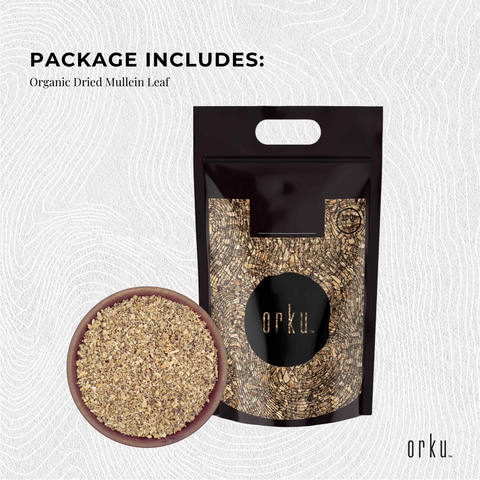 400g Organic Mullein Leaf - Dried Herbal Verbascum Thapsis 3