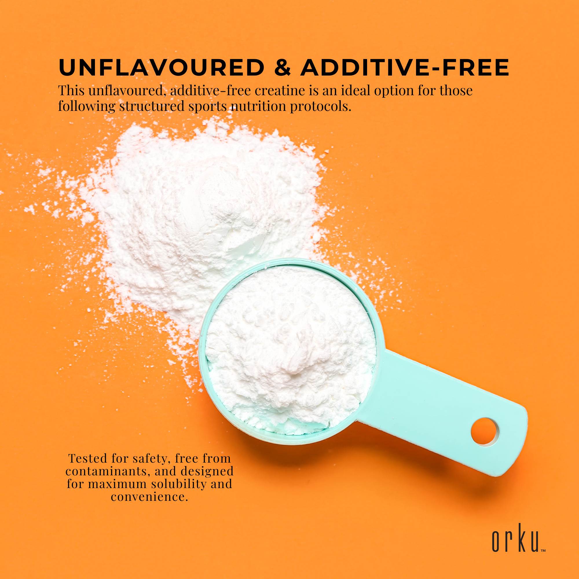 Orku 10Kg Creatine Monohydrate Powder – 200 Mesh Micronised | 99.9% Purity 5