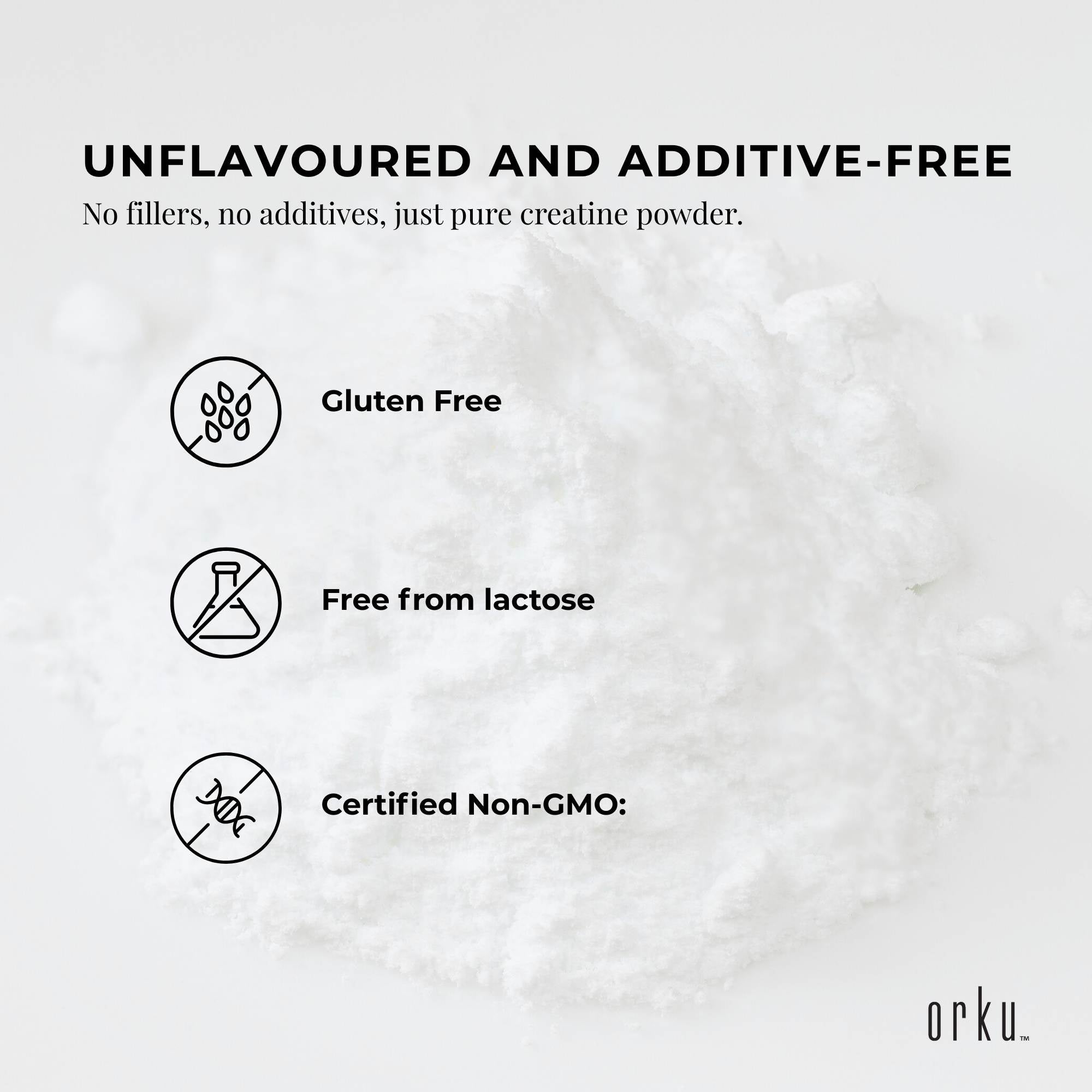 Orku 10Kg Creatine Monohydrate Powder – 200 Mesh Micronised | 99.9% Purity 7