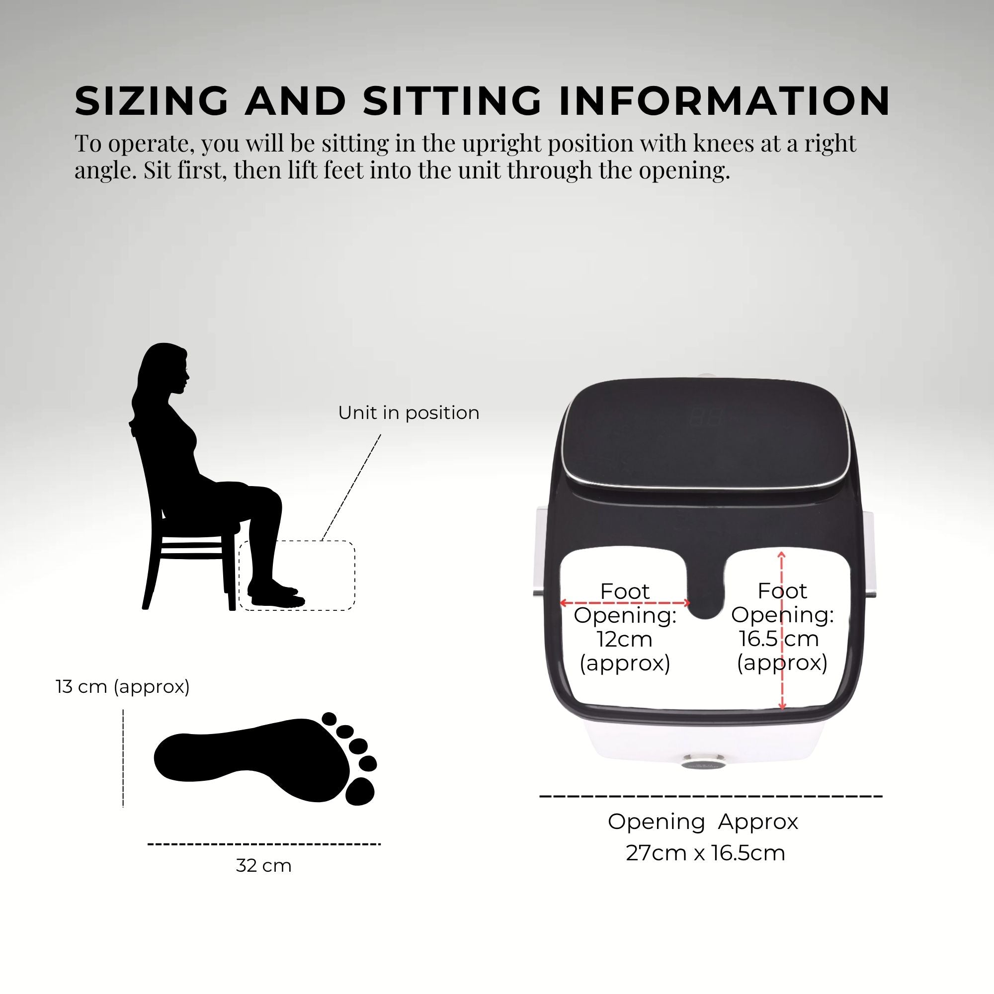 Foot Spa Automatic Water Heating Massager - Electric Pedicure Bath 3