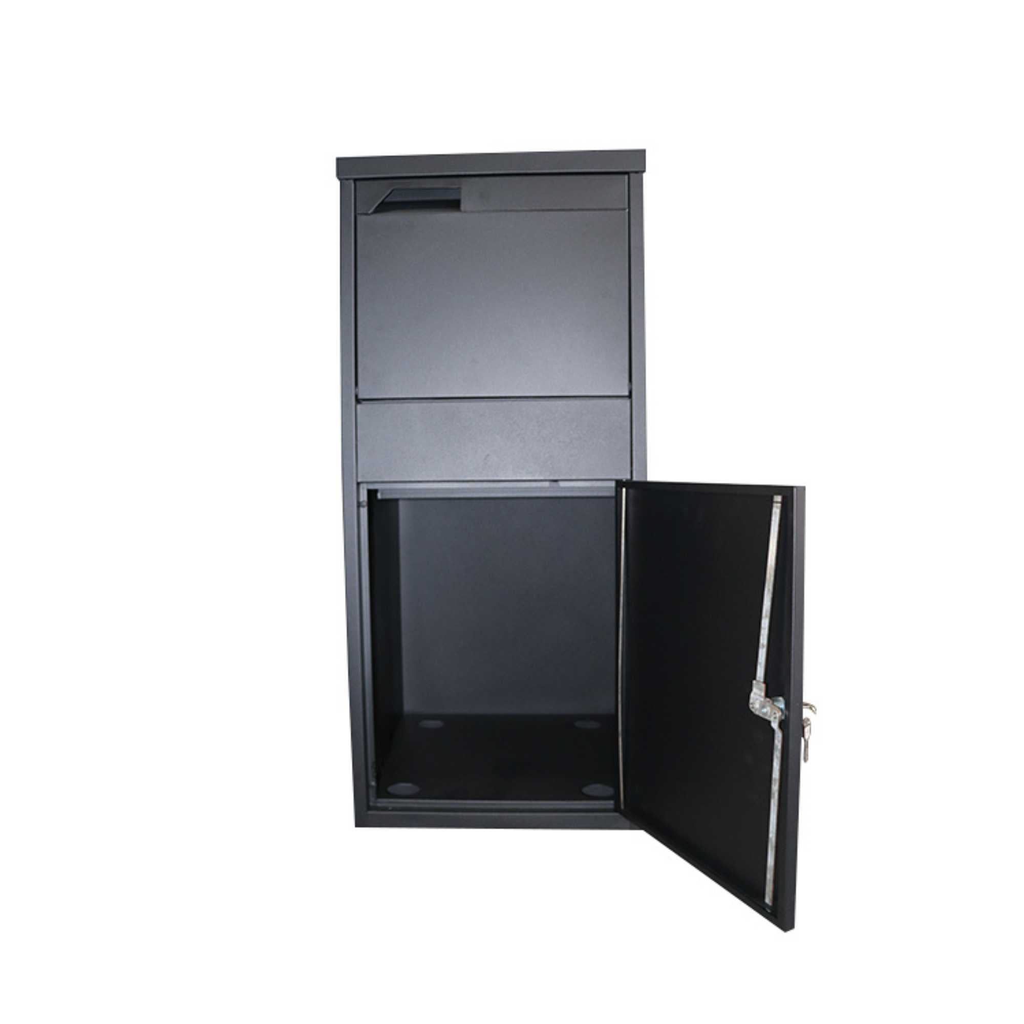 Parcel Delivery Drop Box Mailbox - Home Package Post Locker 41.5x38.5x102.5cm 4