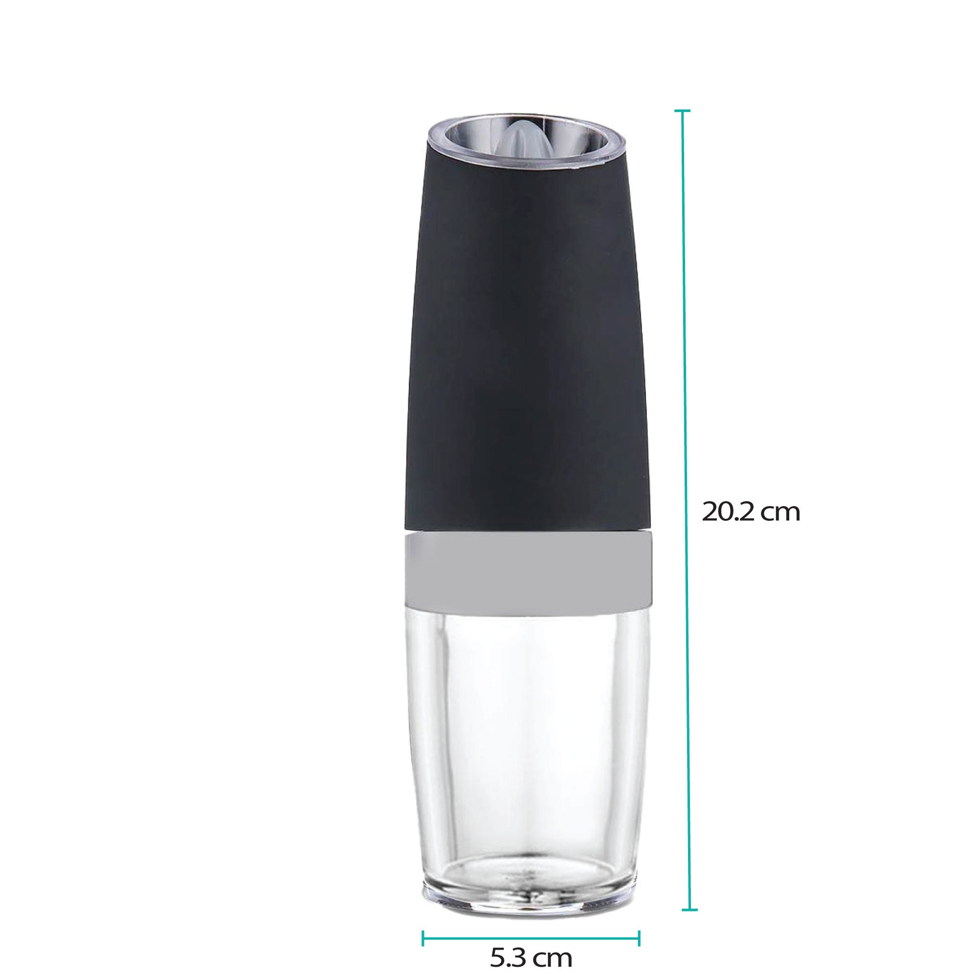 Automatic Gravity Electric Salt and Pepper Grinder - Battery Operated Shaker Mill 4