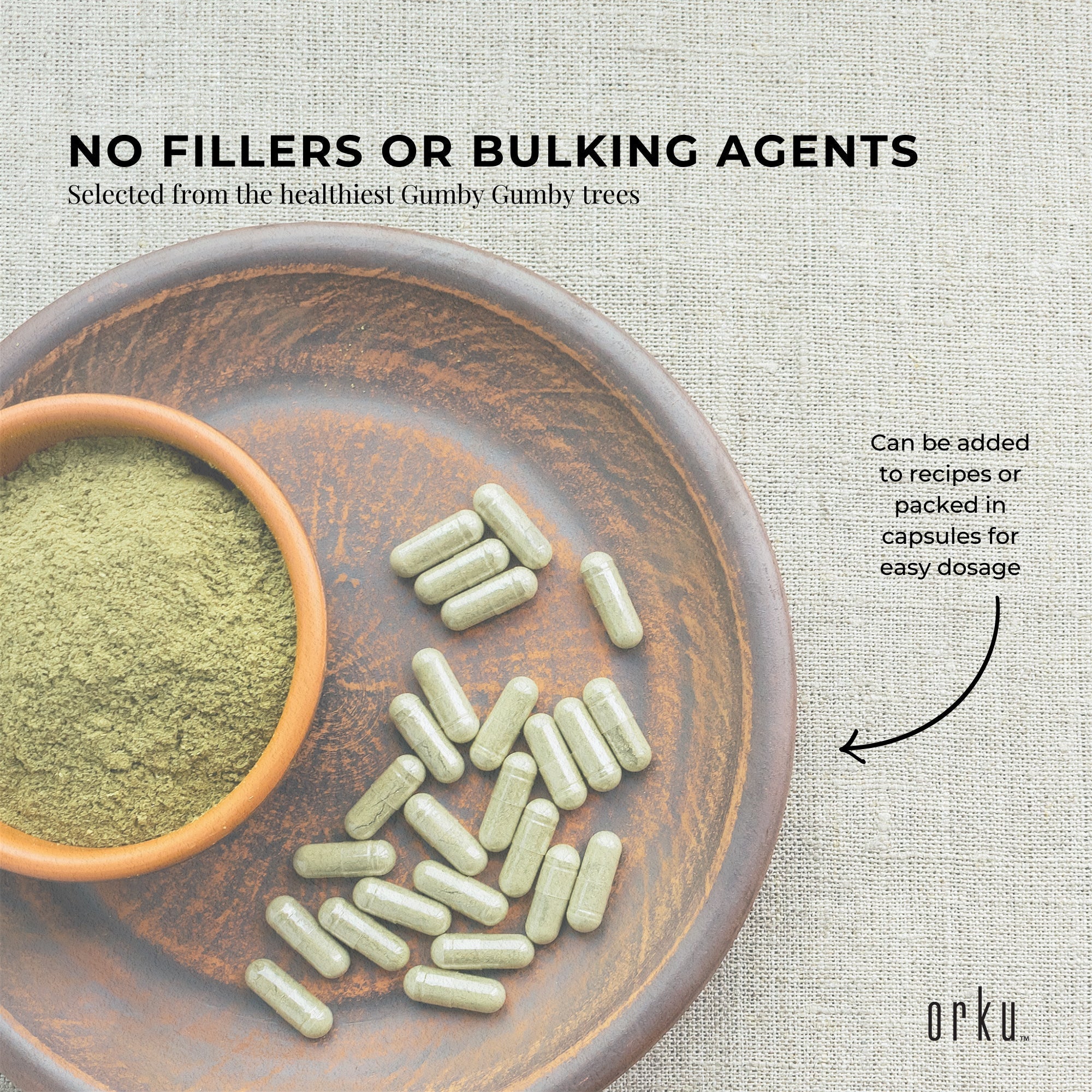 400g Gumby Gumby Pure Powder - Gumbi Aboriginal Plant Pittosporum Angustifolum 7