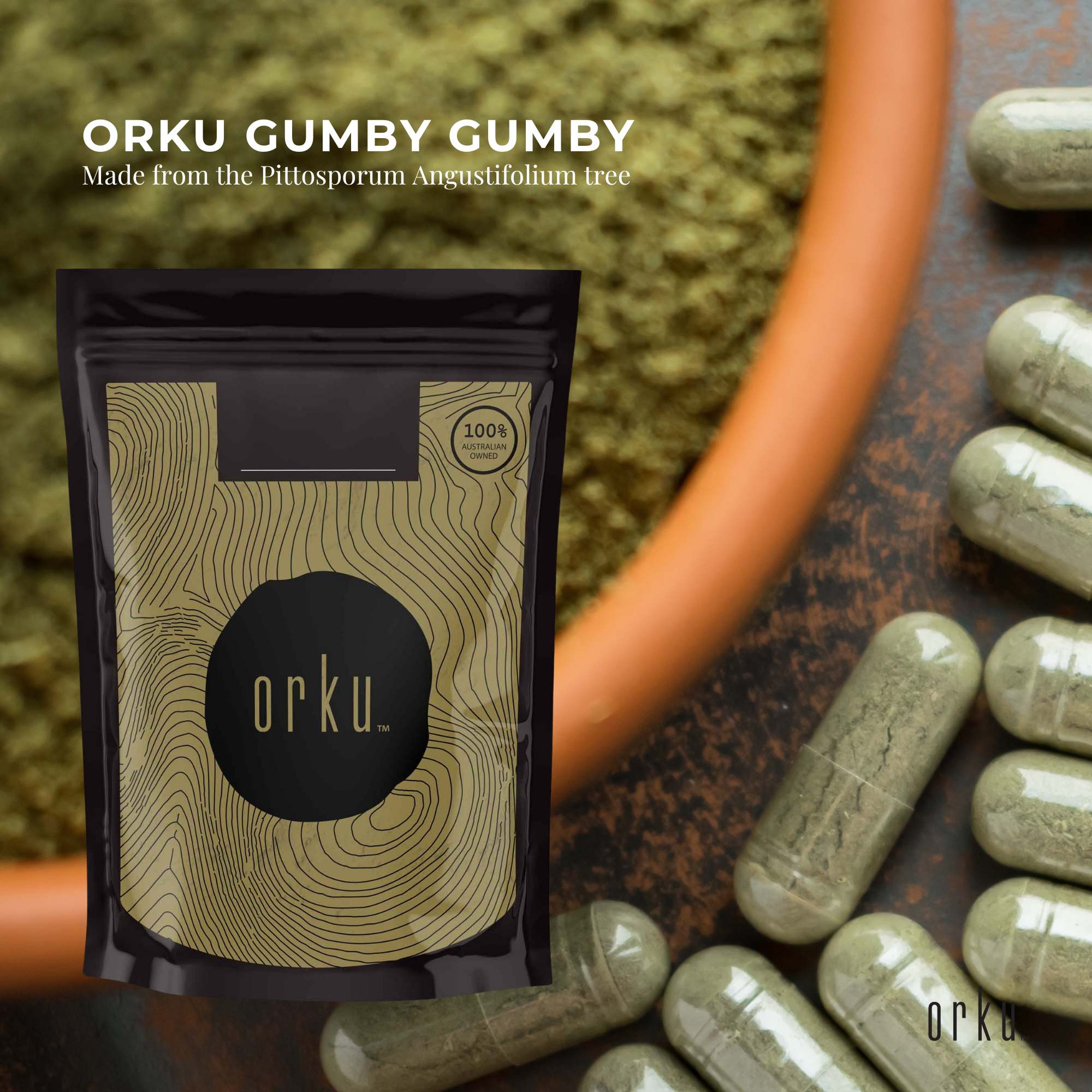 2Kg Gumby Gumby Pure Powder - Gumbi Aboriginal Plant Pittosporum Angustifolum 8