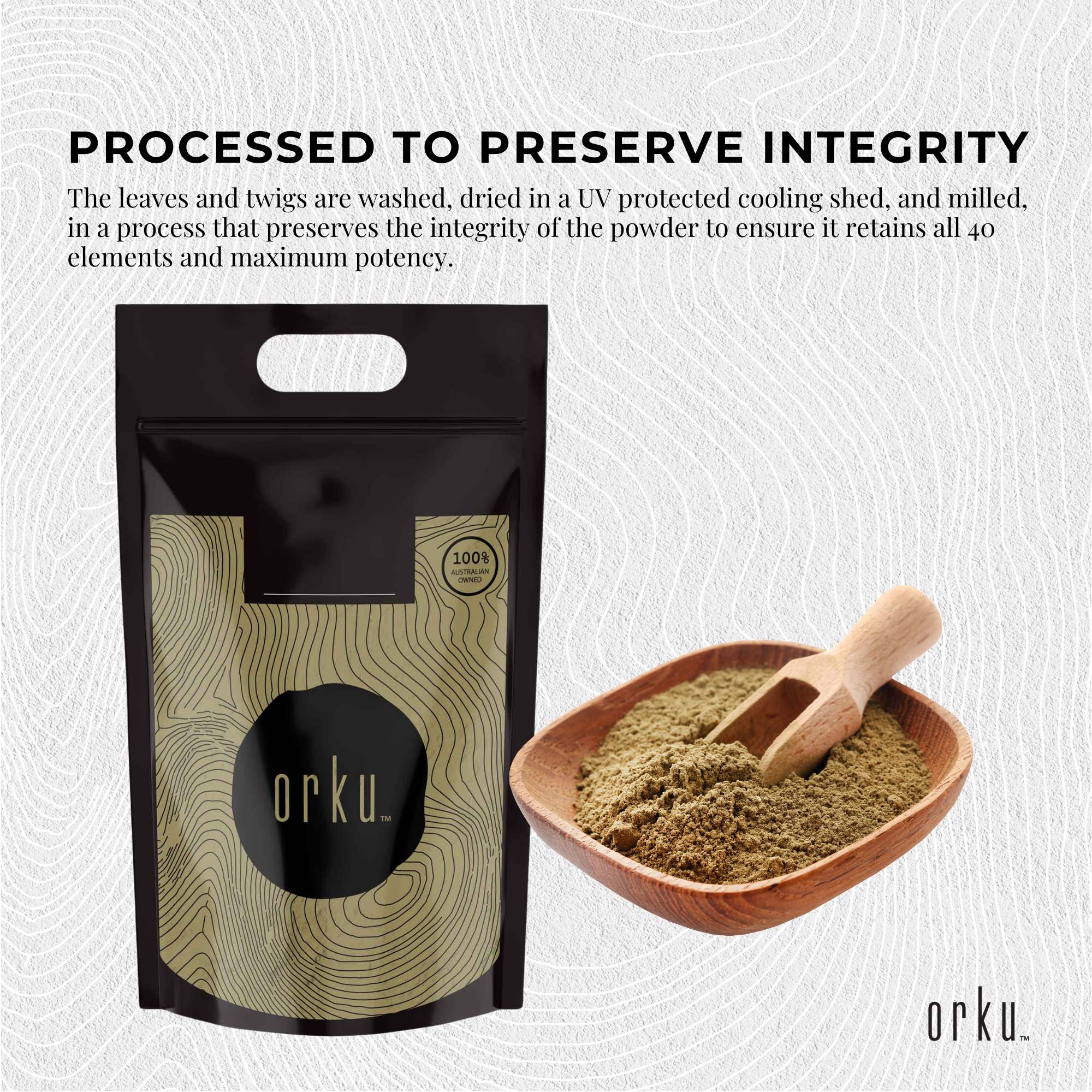 5Kg Gumby Gumby Pure Powder - Gumbi Aboriginal Plant Pittosporum Angustifolum 6