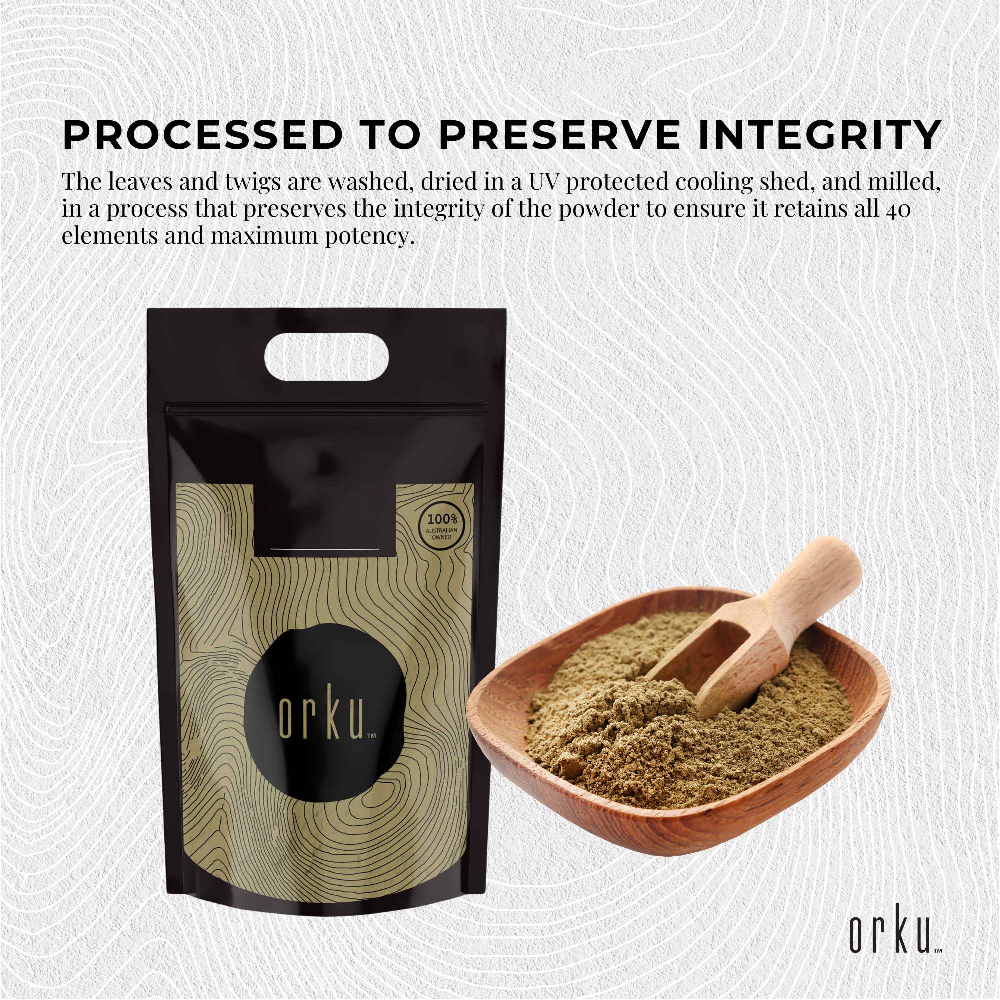 10Kg Gumby Gumby Pure Powder - Gumbi Aboriginal Plant Pittosporum Angustifolum 6