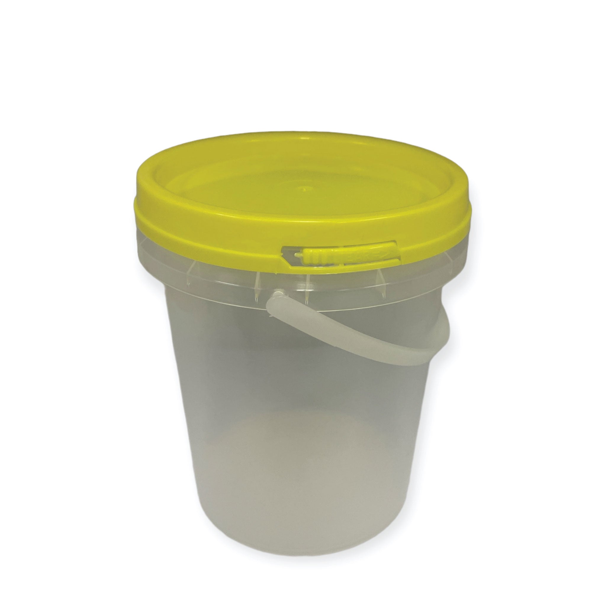 Bulk 10 x 1.2L Honey Bucket with Lid - 1.5Kg Clear Tamper Proof Plastic Tub 3