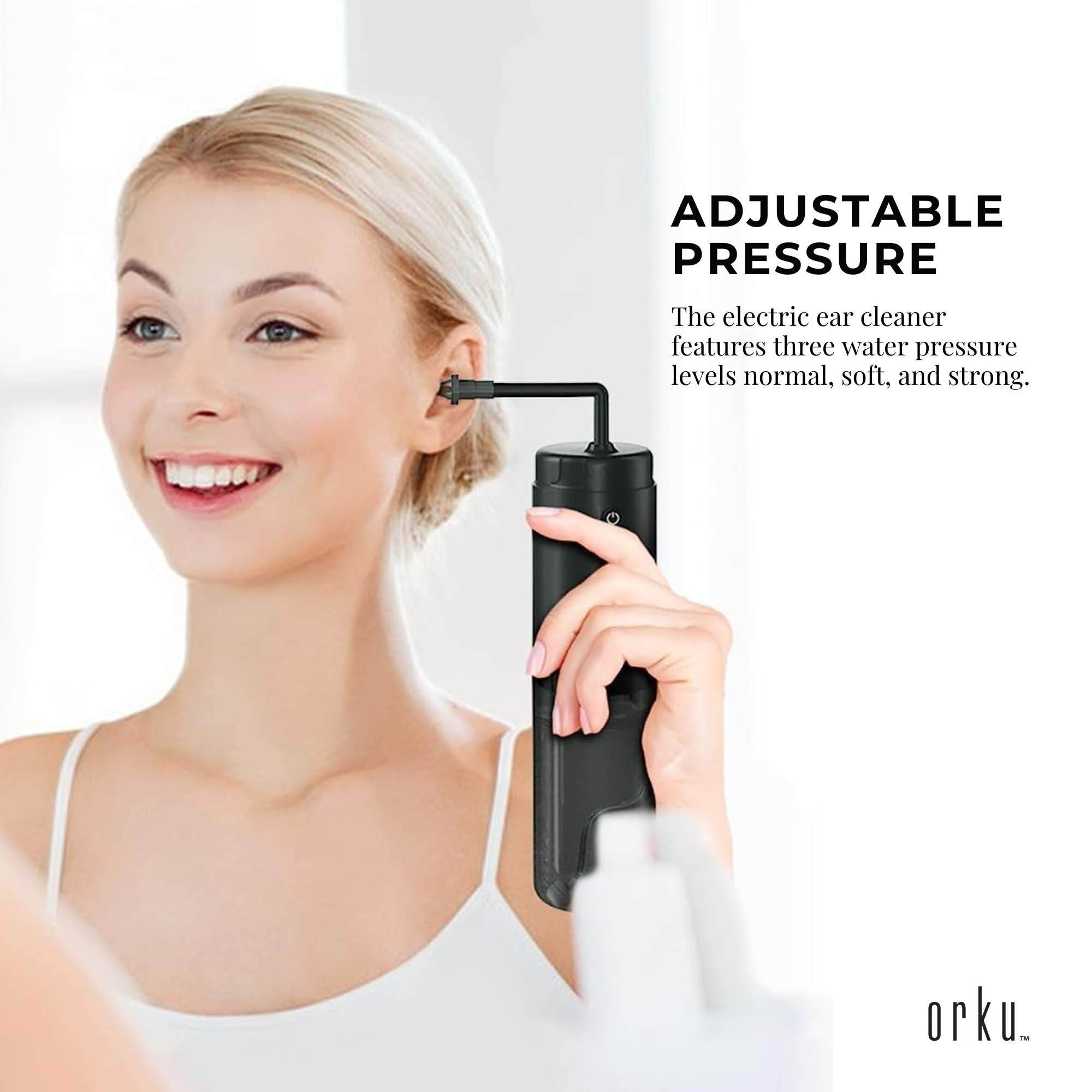 Electric Ear Wax Removal Cleaner - Portable Rechargeable Irrigator 3