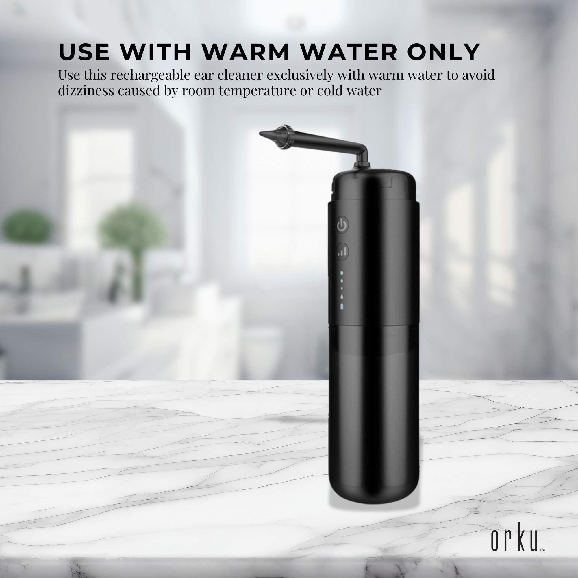 Electric Ear Wax Removal Cleaner - Portable Rechargeable Irrigator 4