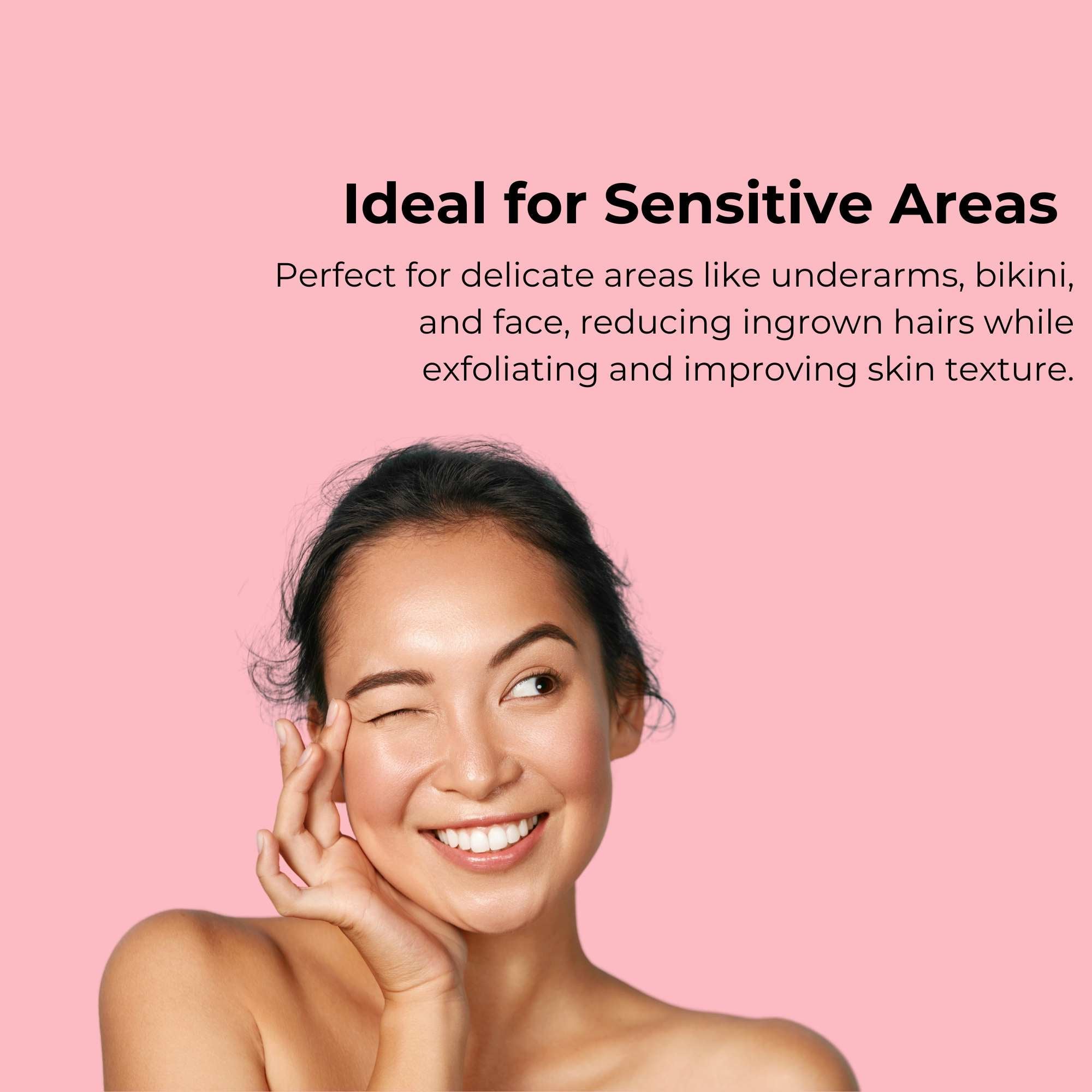 150g Sugaring Wax with Lemon with Reusable Strips - Home Hair Removal Kit 7