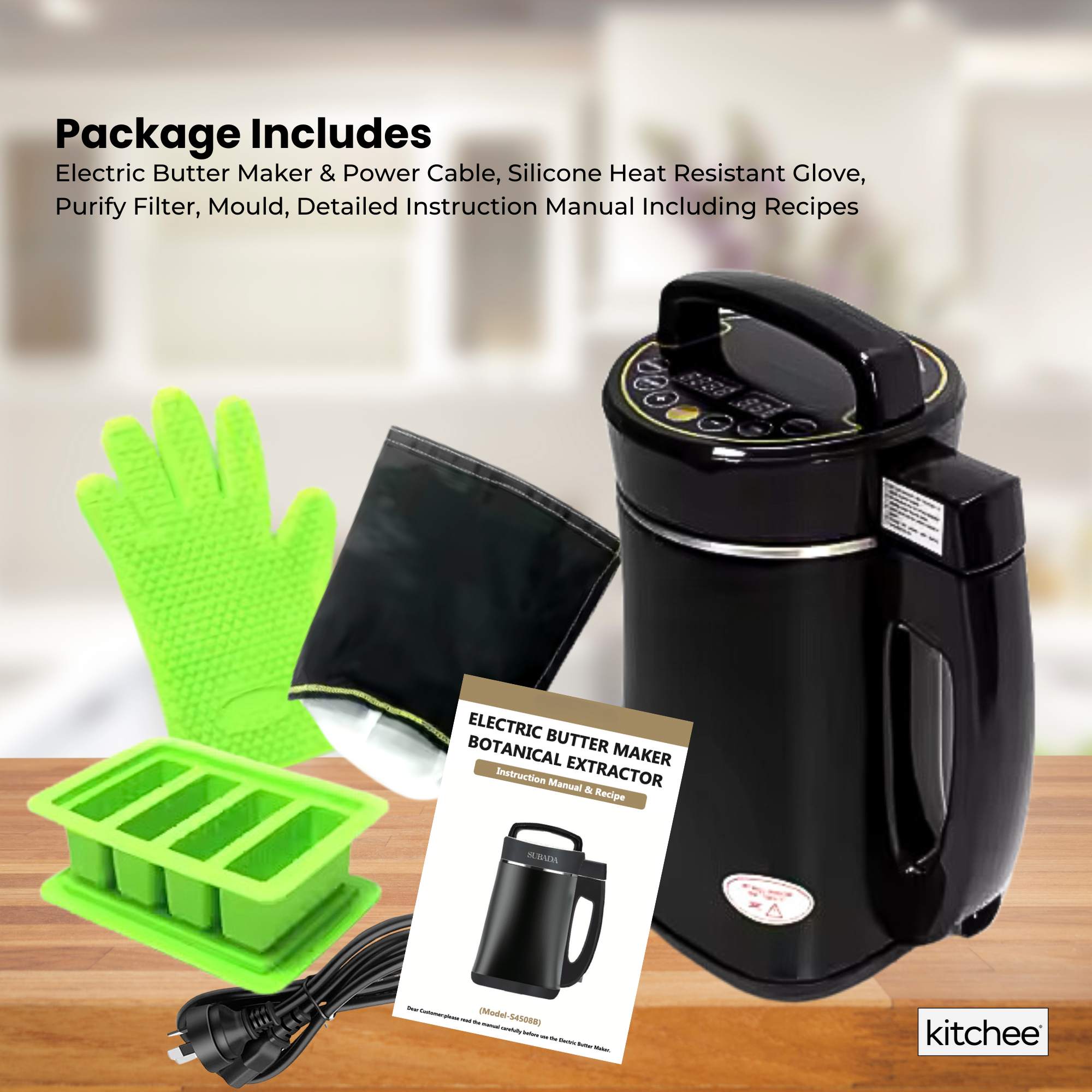 Kitchee Electric Butter Oil Herbal Infuser & Extractor + Decarboxylator Machine 4