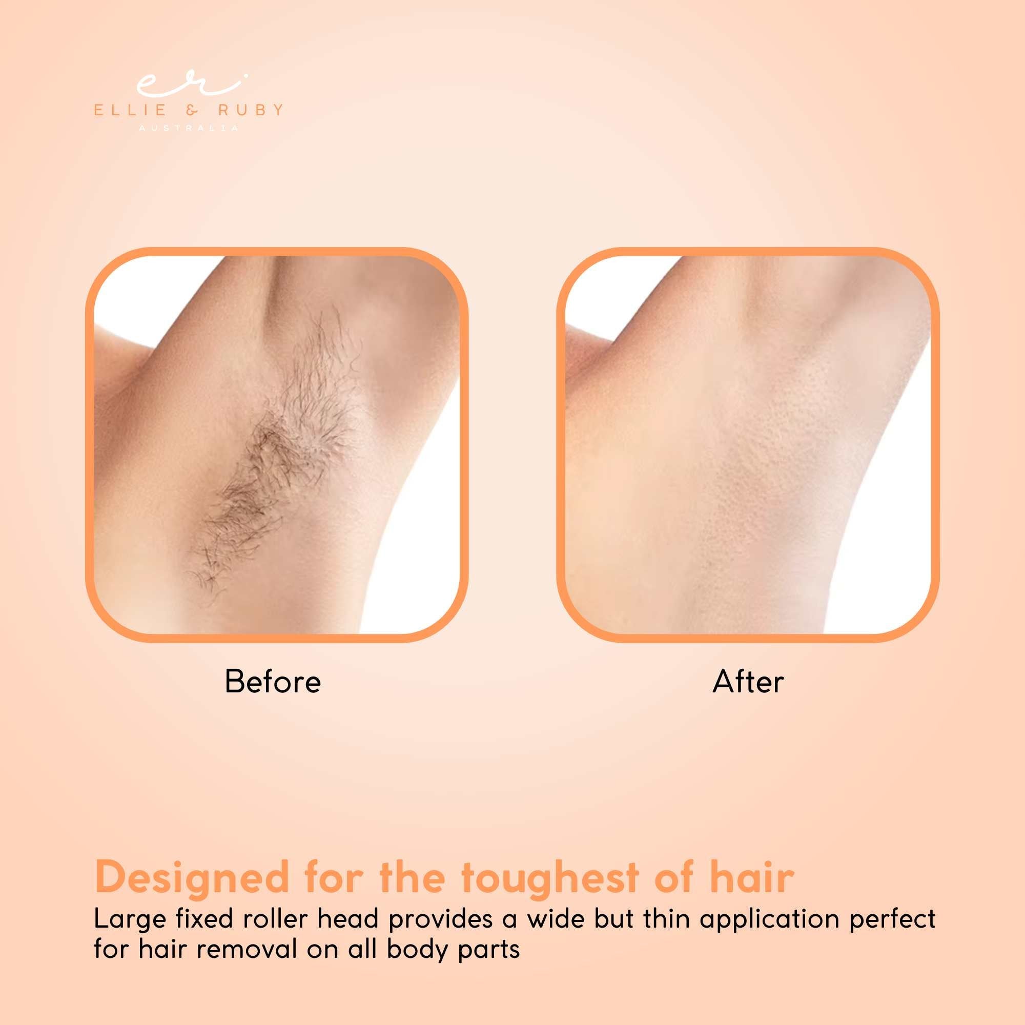 Ellie & Ruby 100ml Digital Wax Warmer + 100ml Aloe Vera Cartridge Pack 4