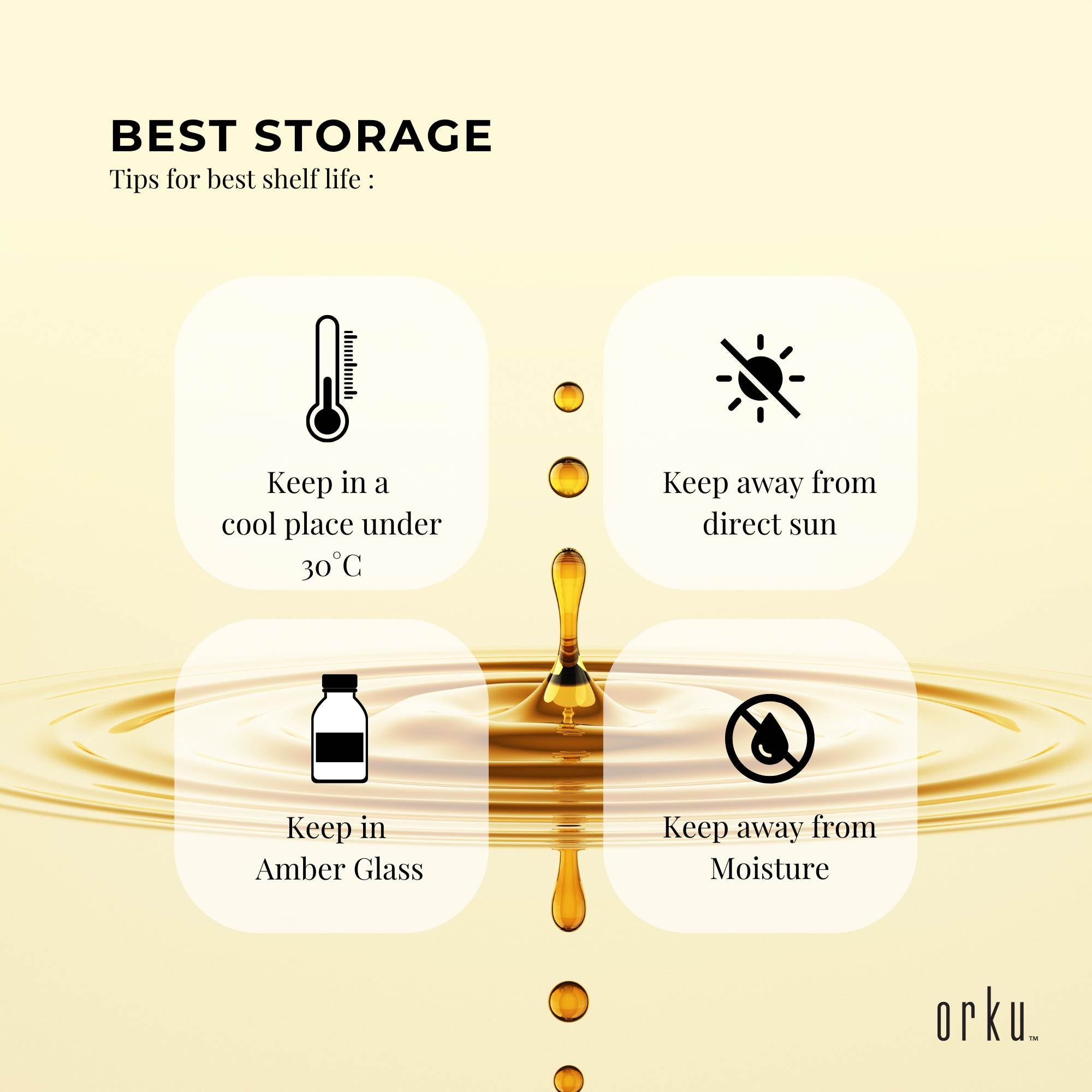 Orku 100ml Organic Pumpkin Seed Oil – Virgin Cold Pressed Unrefined Cosmetic Gr. 7