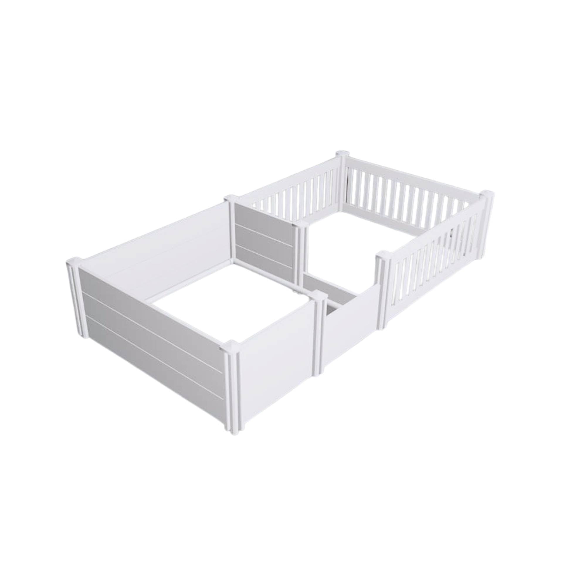 Rooster Farms PVC Dog Whelping Box + Play Pen 1.9m x .95m x 0.48m - Birthing Kit