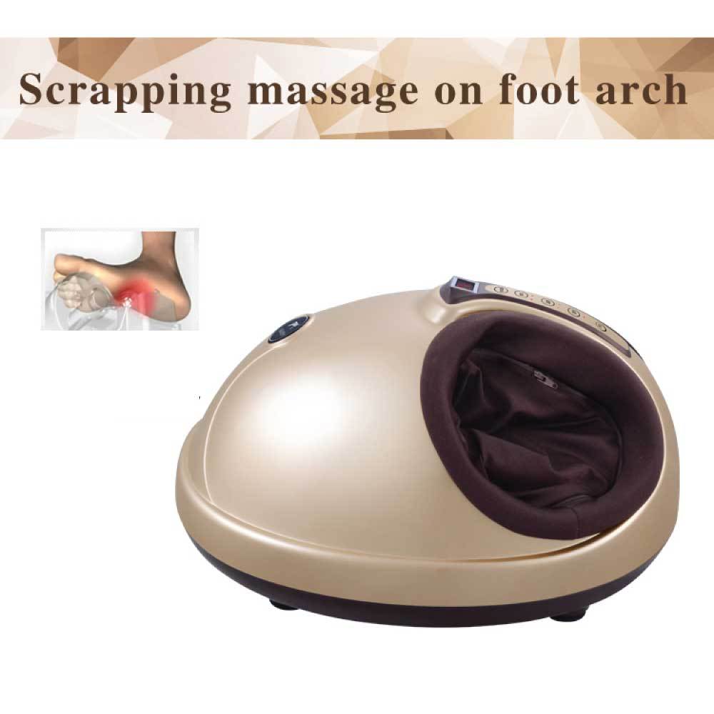 Foot Massager Machine Gold 3D Shiatsu Heat Kneading Pressing Relax Home Massage 7