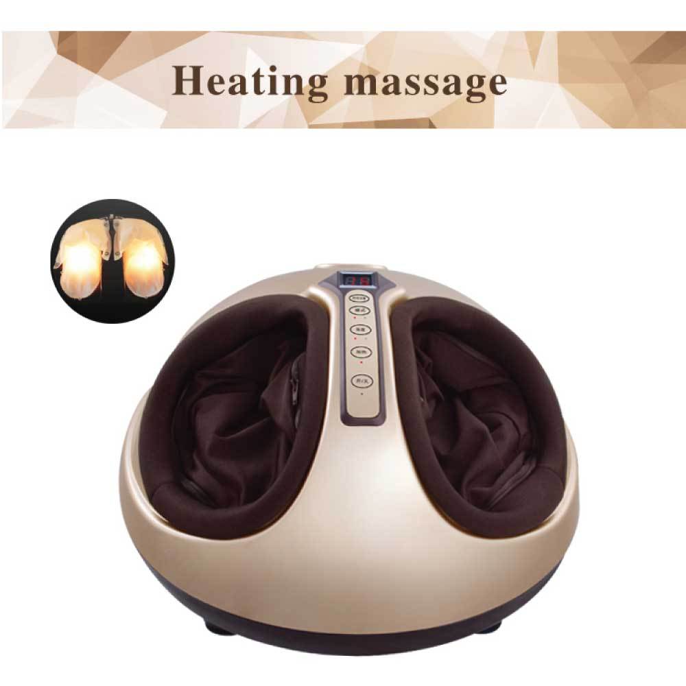 Foot Massager Machine Gold 3D Shiatsu Heat Kneading Pressing Relax Home Massage 9