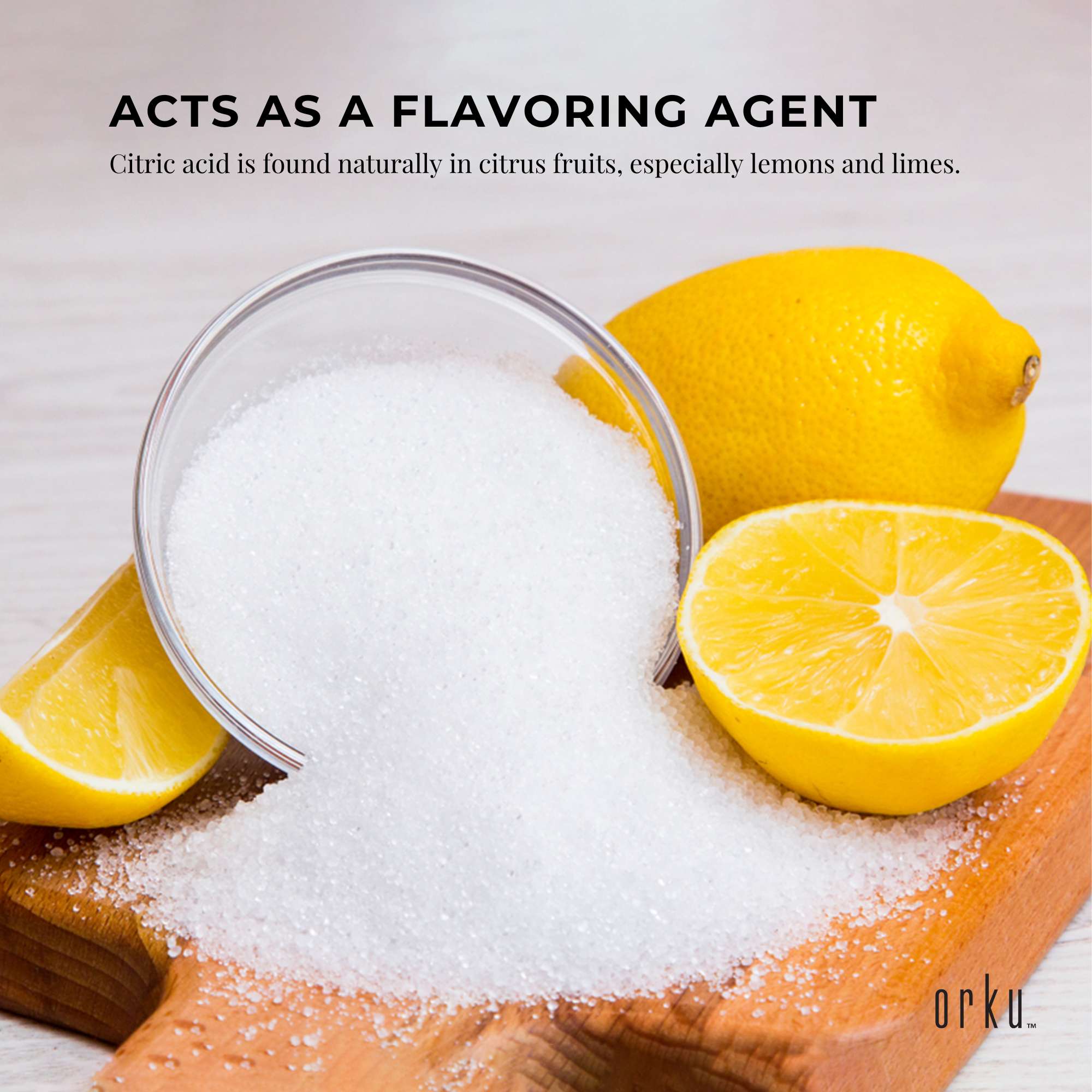 100g Citric Acid Powder - Food Grade Anhydrous GMO Free Preservative c6h807 7