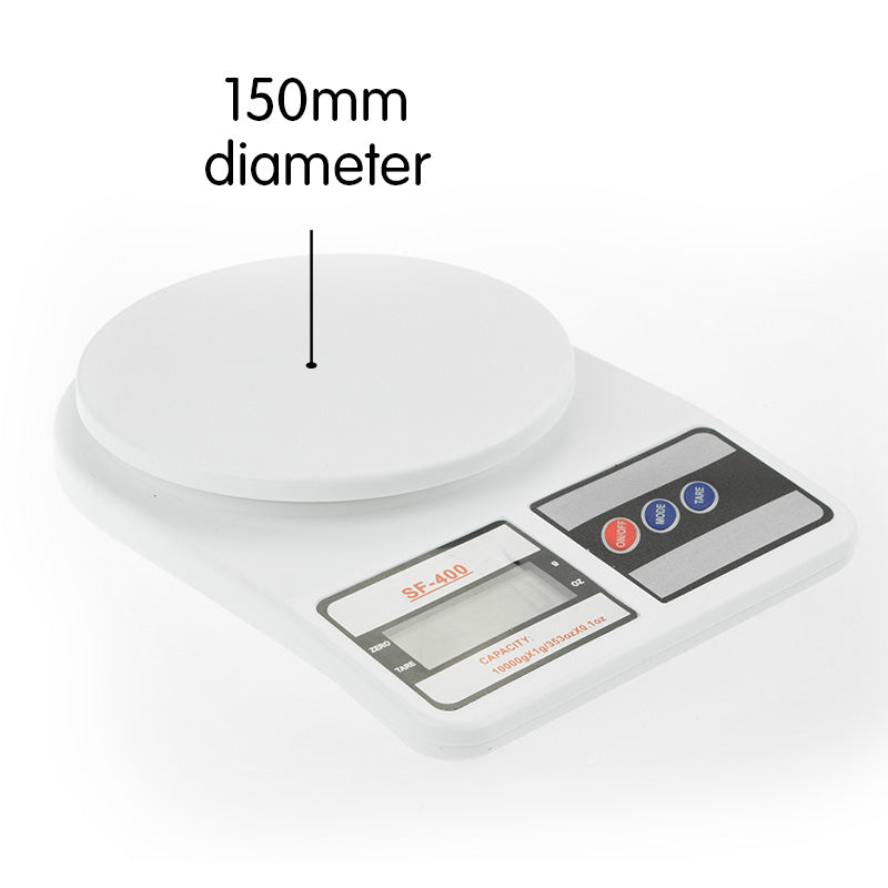 Klika Digital Kitchen Scales 10kg / 1gm Electronic Food Scale 5