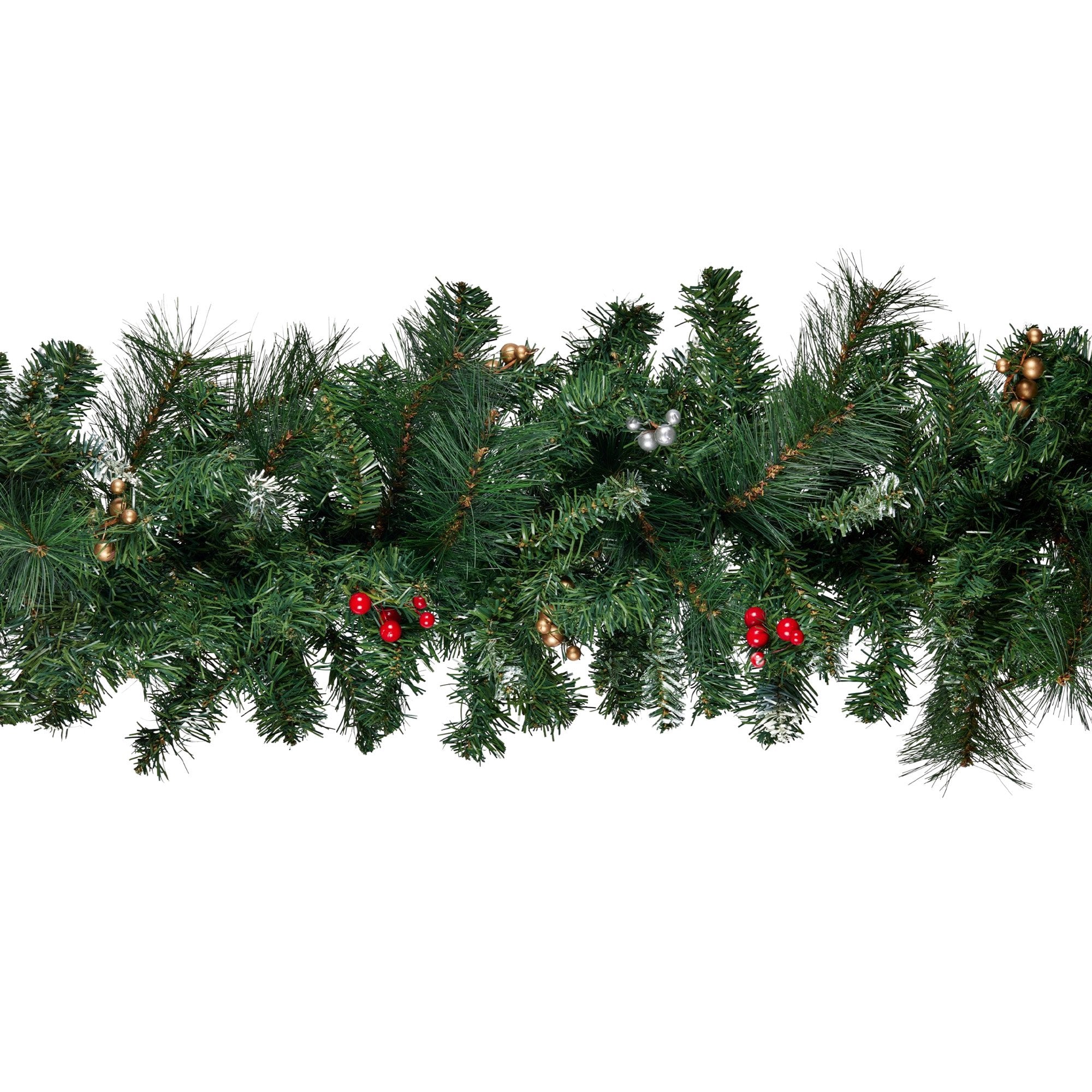 Christabelle 305cm Extra Long Christmas Garland with Berries 3
