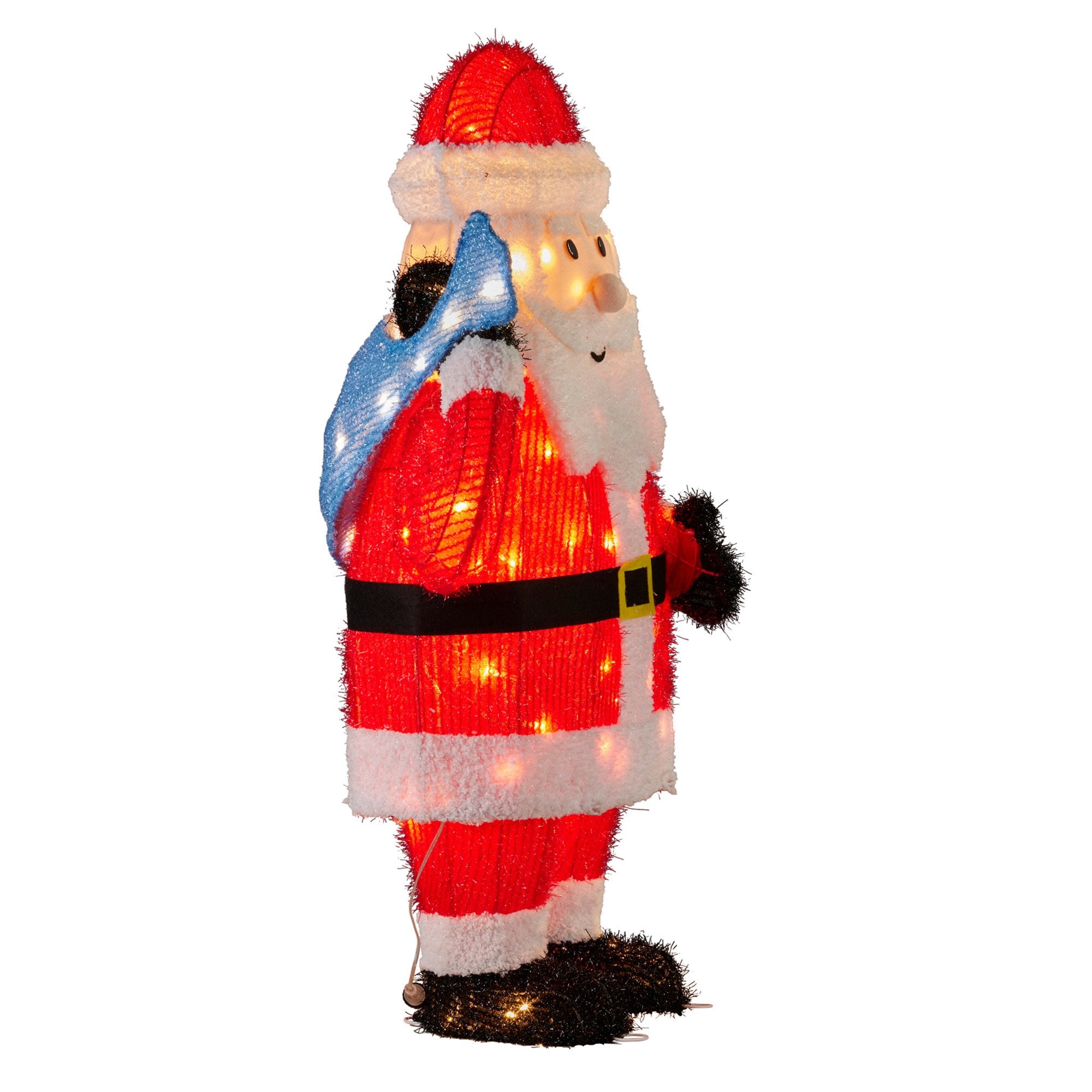 Christabelle 81cm Christmas Santa Display with Lights 7