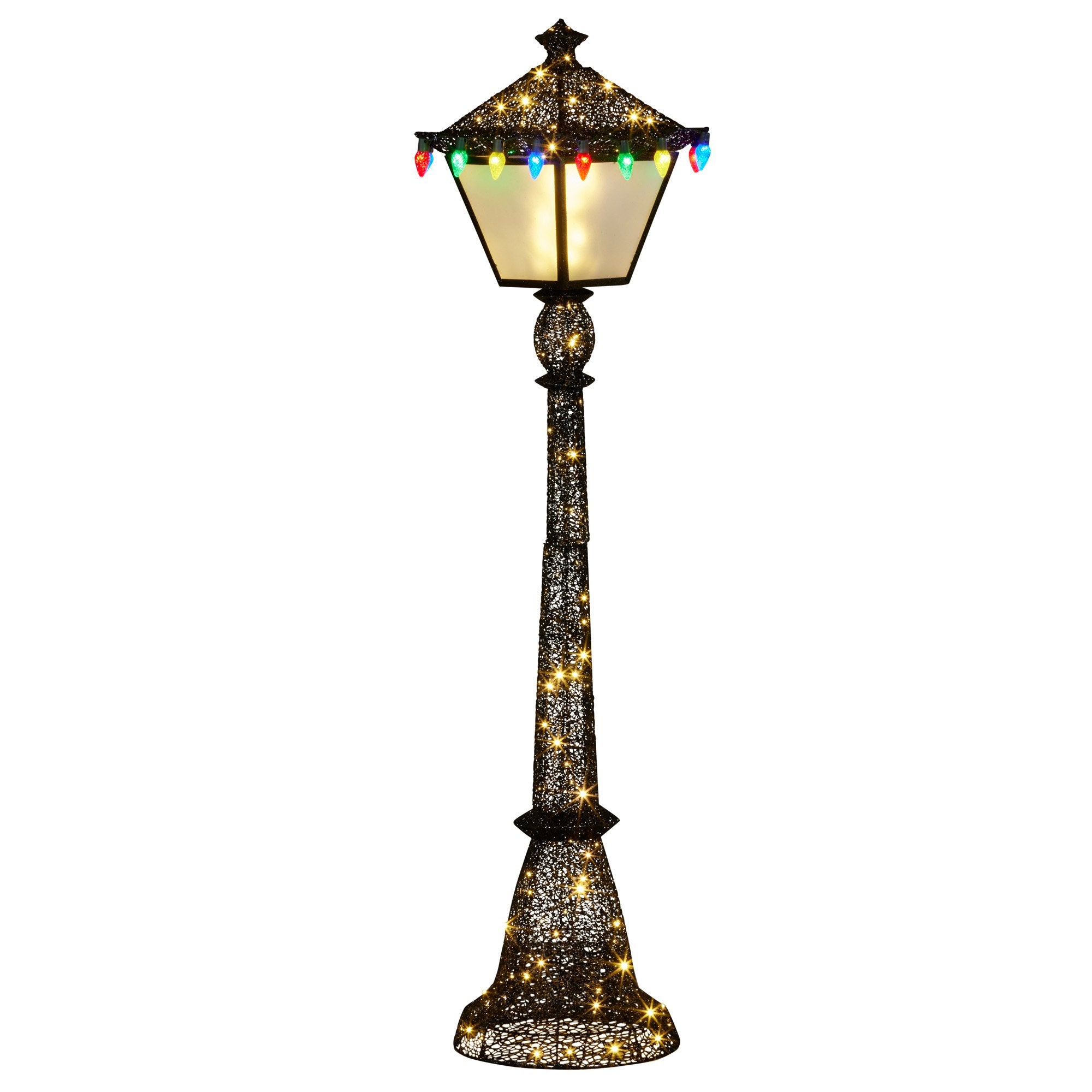 Christabelle Christmas Lamp Post Display 183cm With Lights 4