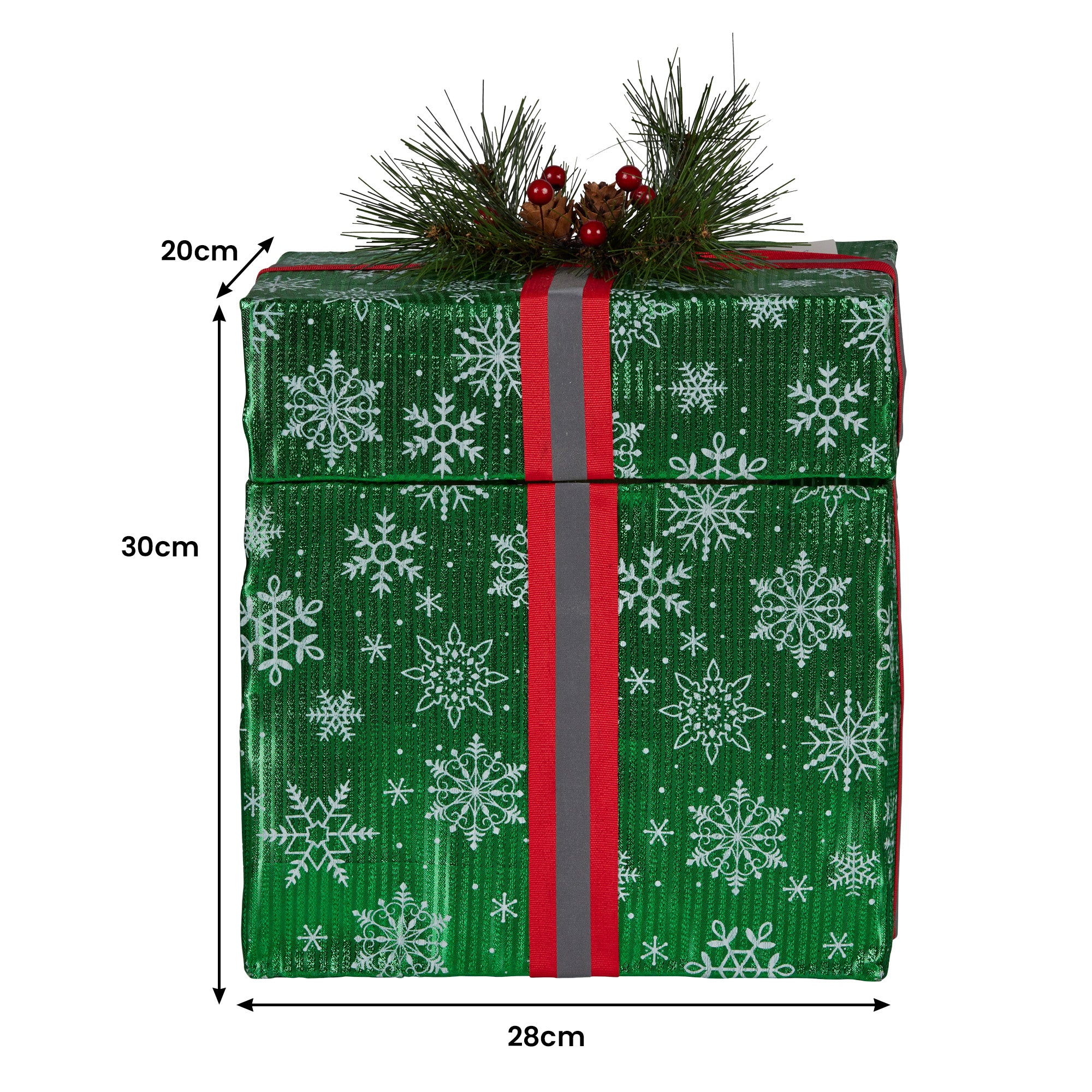 Christabelle Animated Elf Gift Box Led Lights Christmas Tree Decoration Ornament 3