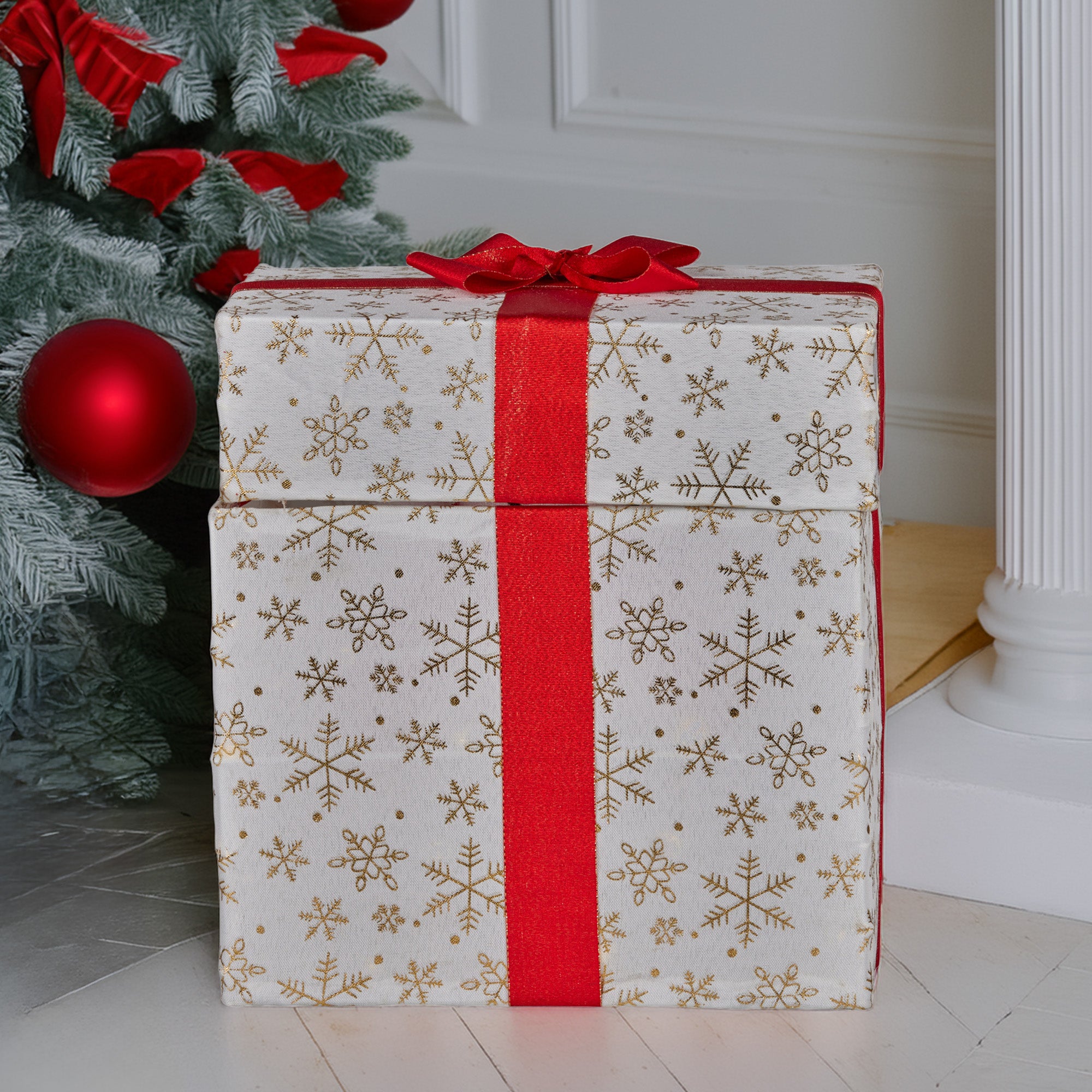 Christabelle Animated Snowman Gift Box Led Christmas Tree Decoration Ornaments 6