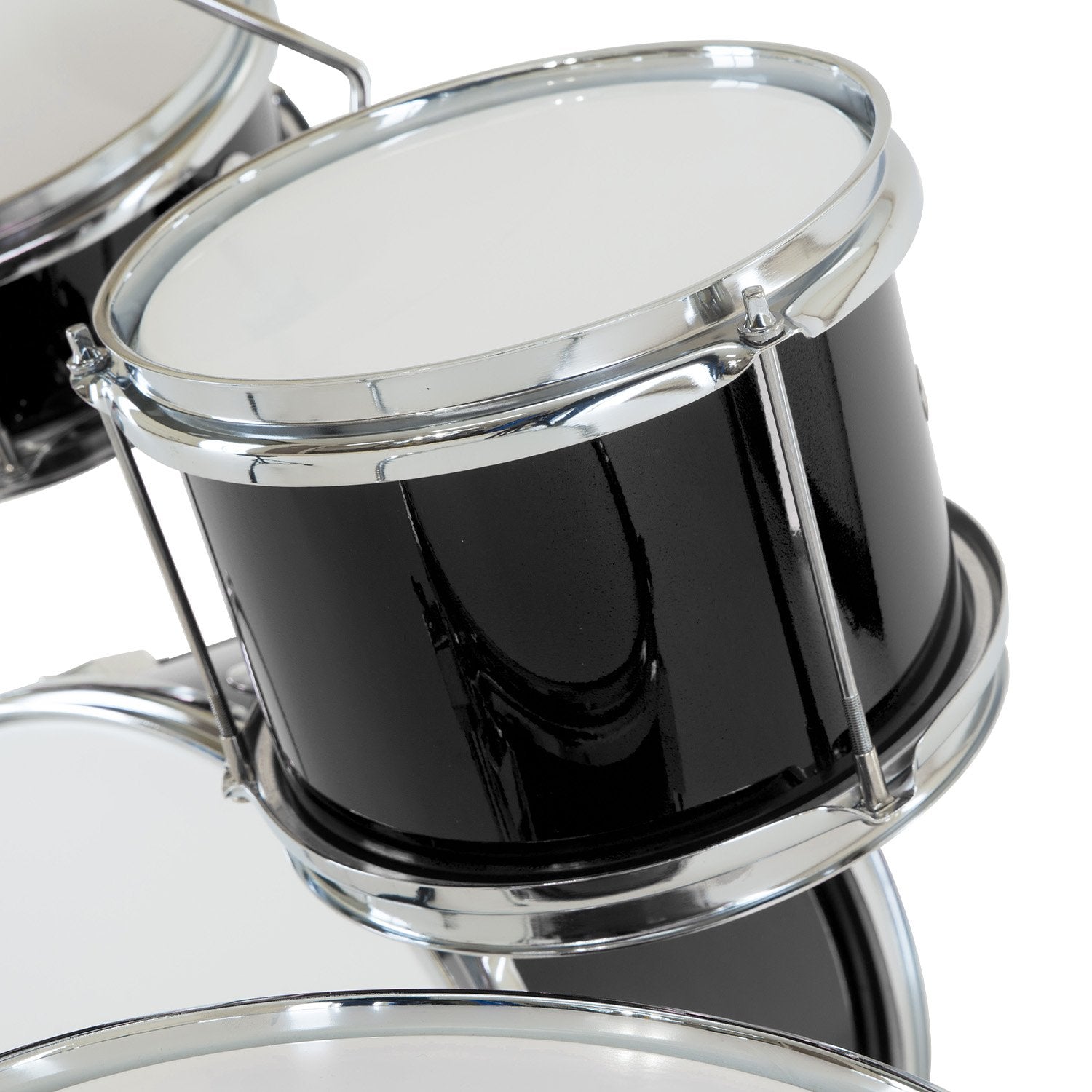 Karrera Children's 4pc Drum Kit - Black 6