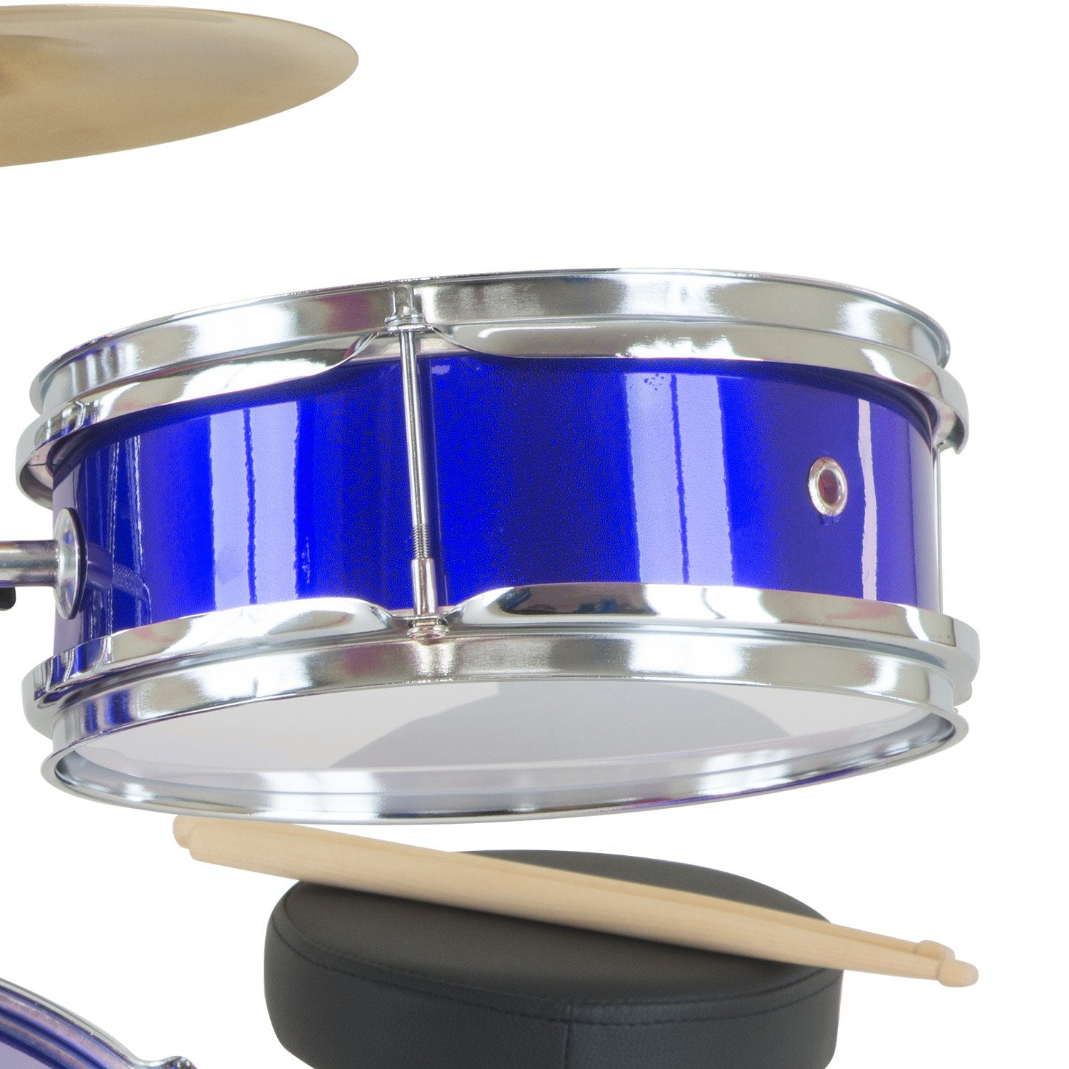Karrera Children's 4pc Drum Kit - Blue 5
