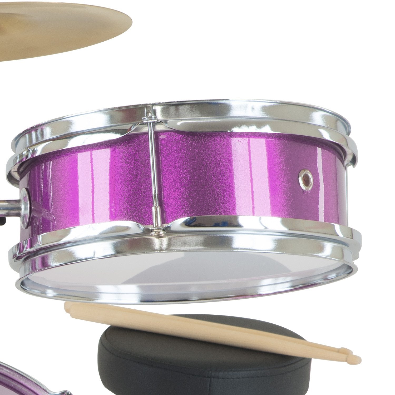 Karrera Childrens 4pc Drum Kit - Purple 5