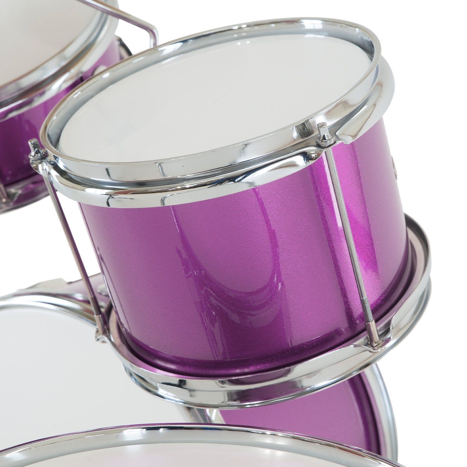 Karrera Childrens 4pc Drum Kit - Purple 6