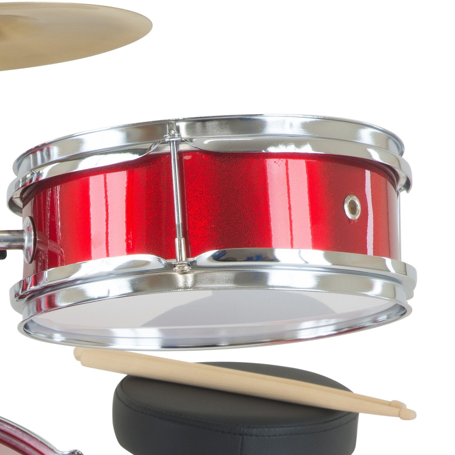 Karrera Children's 4pc Drum Kit - Red 4