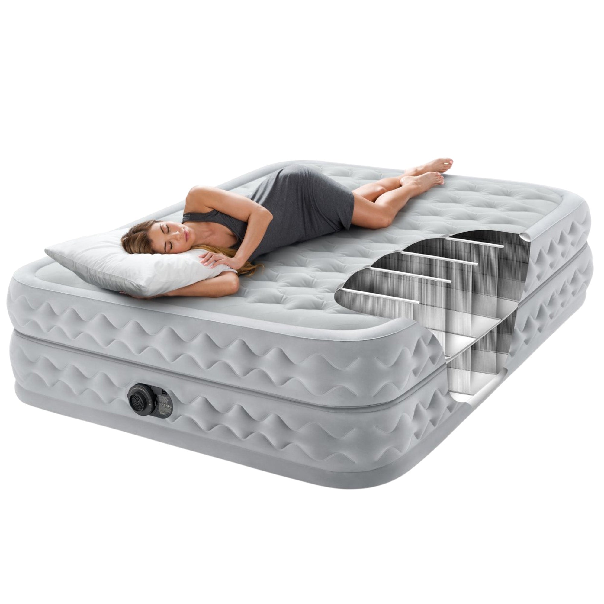 Intex Dura-Beam® Deluxe Queen Supreme Air-Flow Air Mattress 5