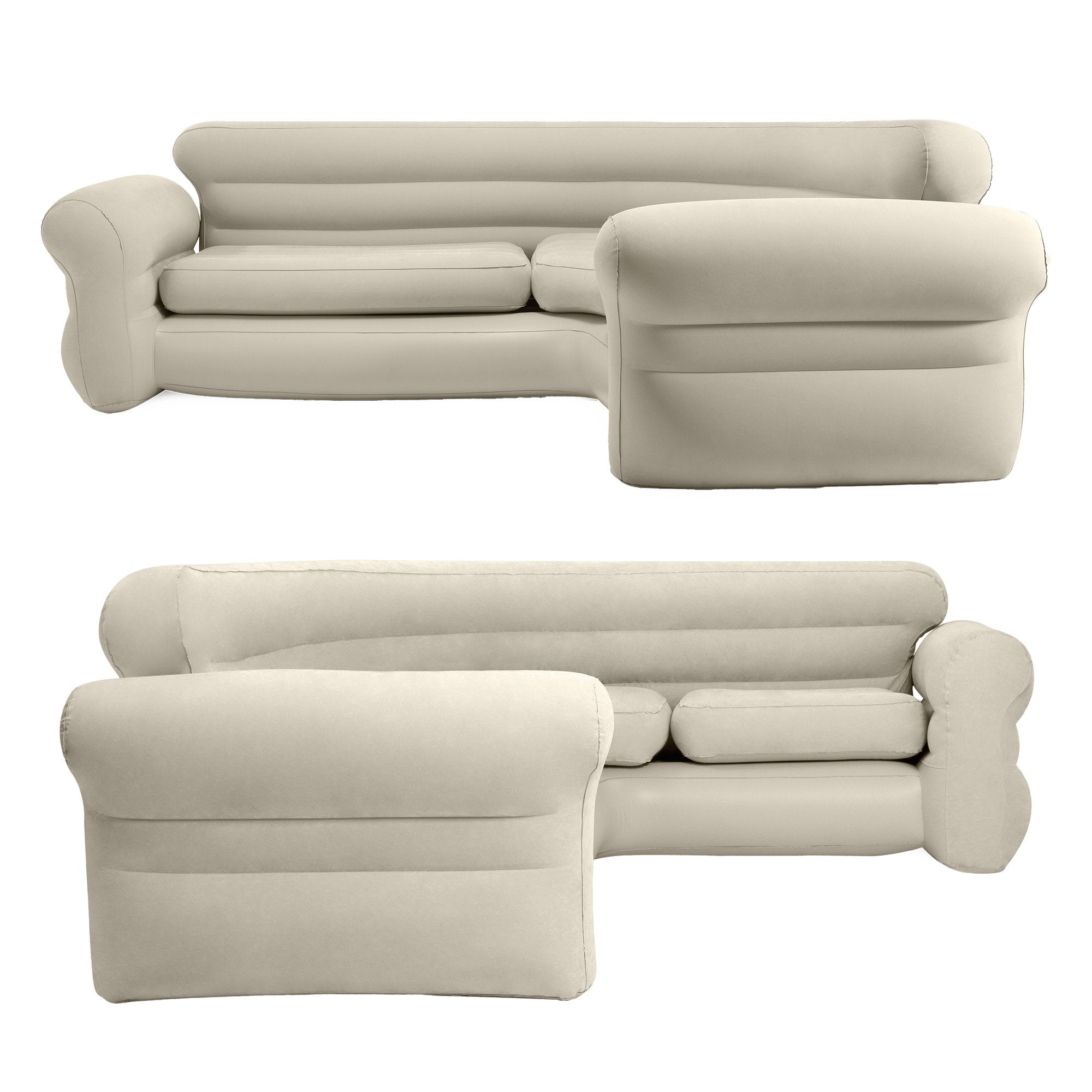 Intex Corner Sofa Inflatable Couch - L-shaped Corner Sofa 4