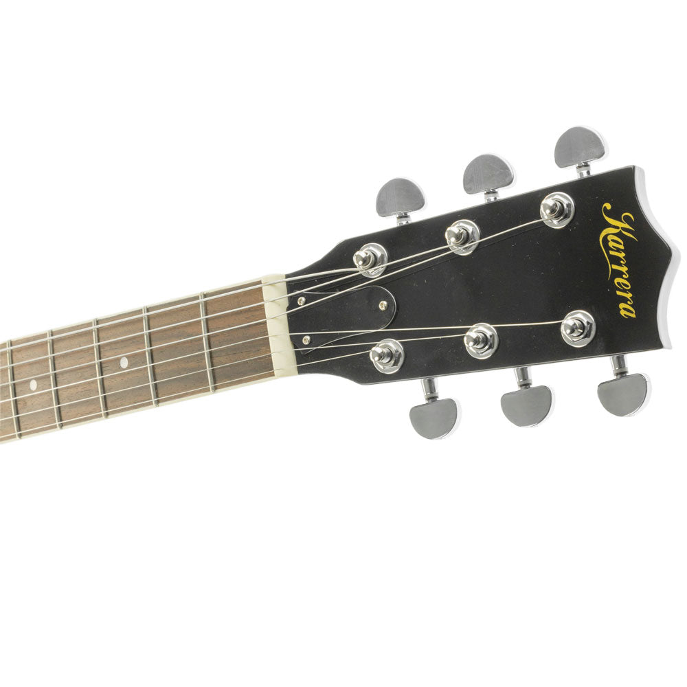 Karrera 6 String Resonator Banjo -  Black 6