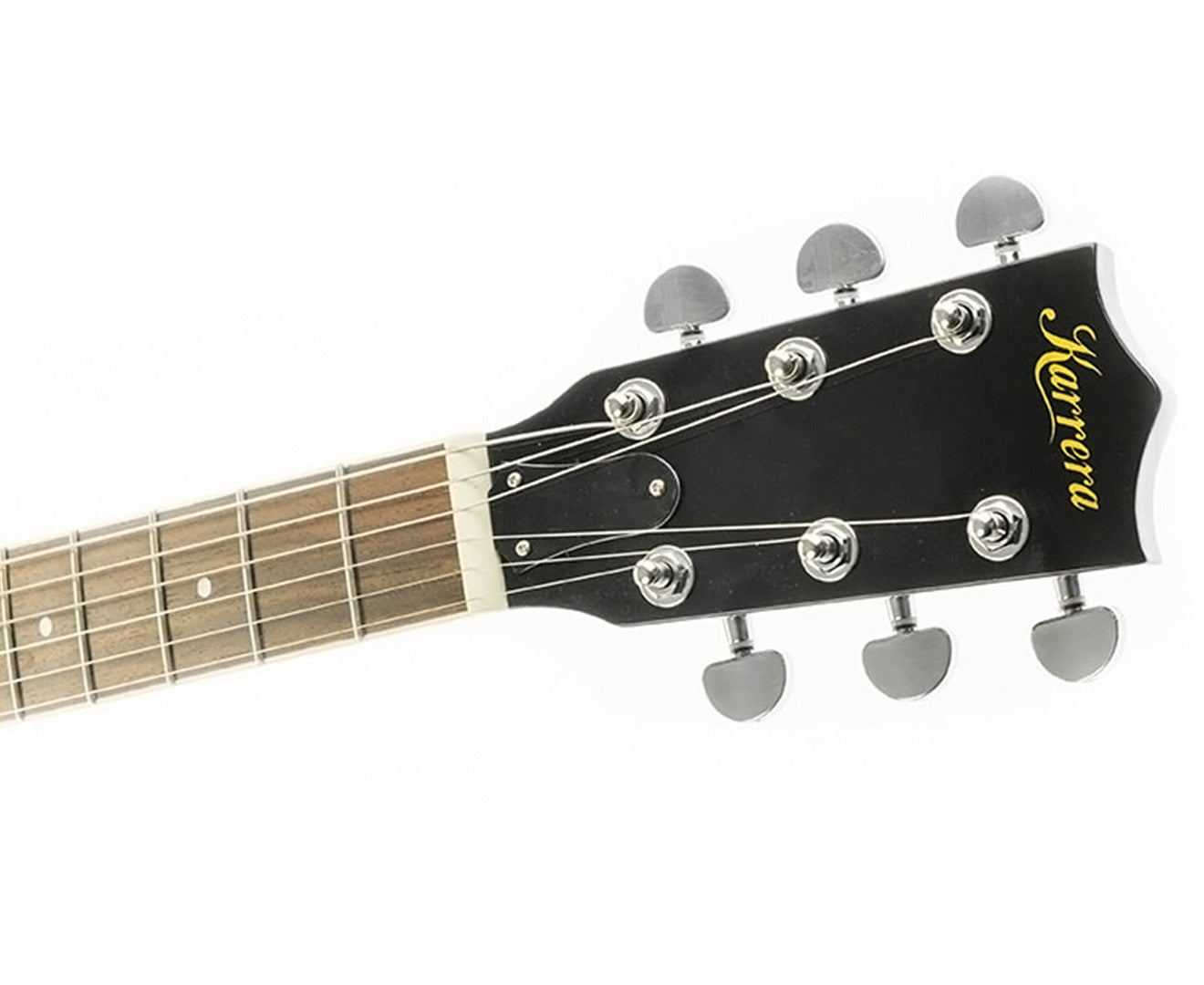Karrera 6 String Resonator Banjo -  Brown 3