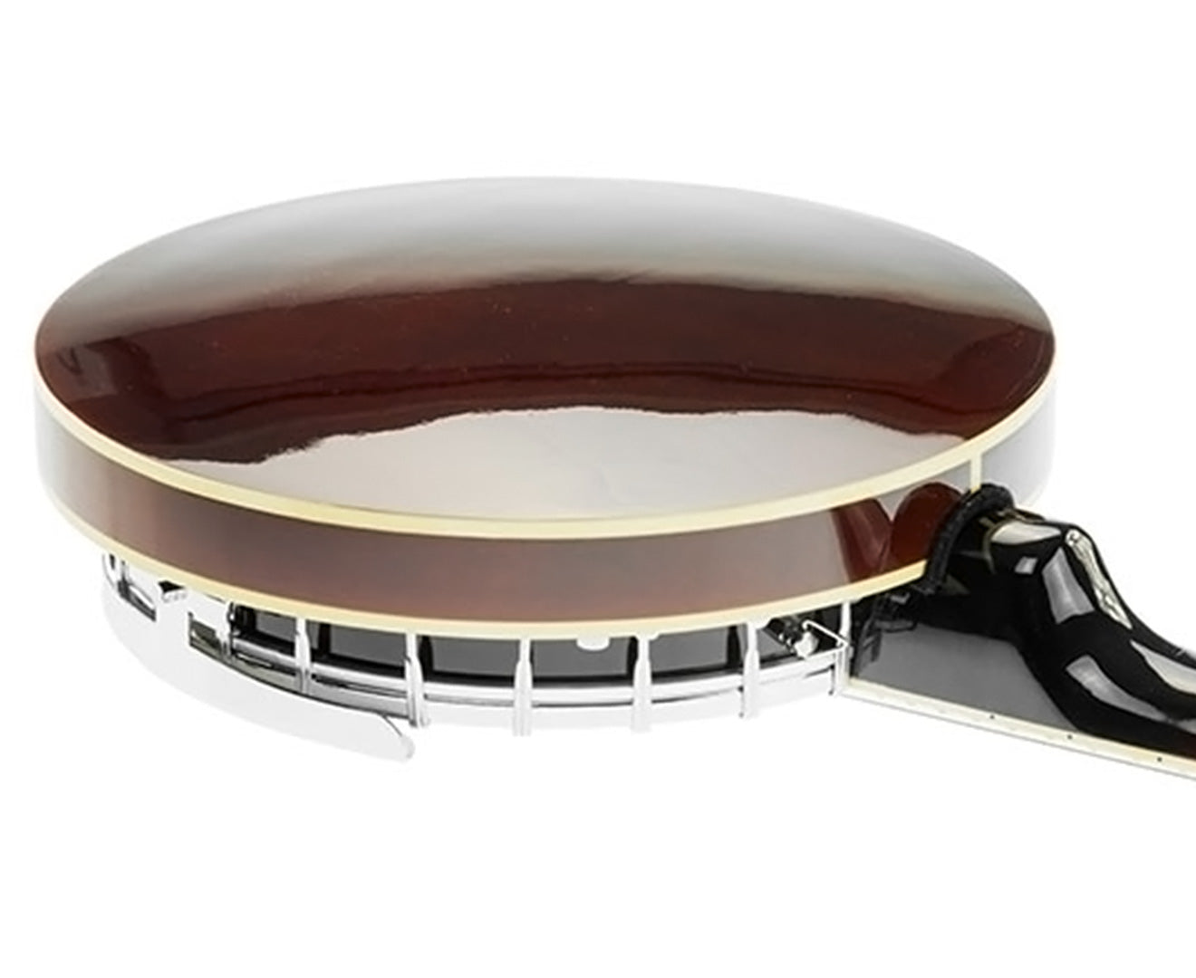 Karrera 6 String Resonator Banjo -  Brown 4